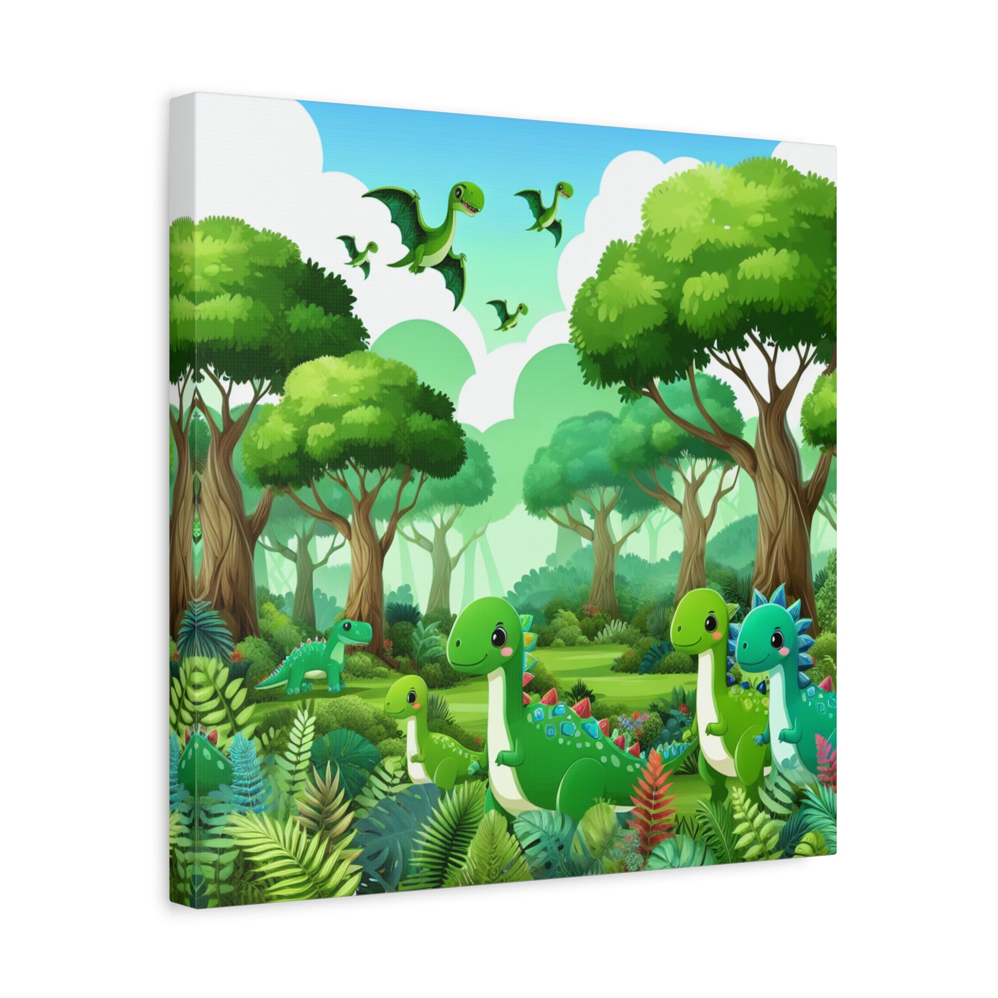 canvas-wall-art-cute-dinosaur-nursery-decor-baby-dinosaur-print-stretched-canvas-nursery-art-cute-dinosaur-decoration-baby-nu