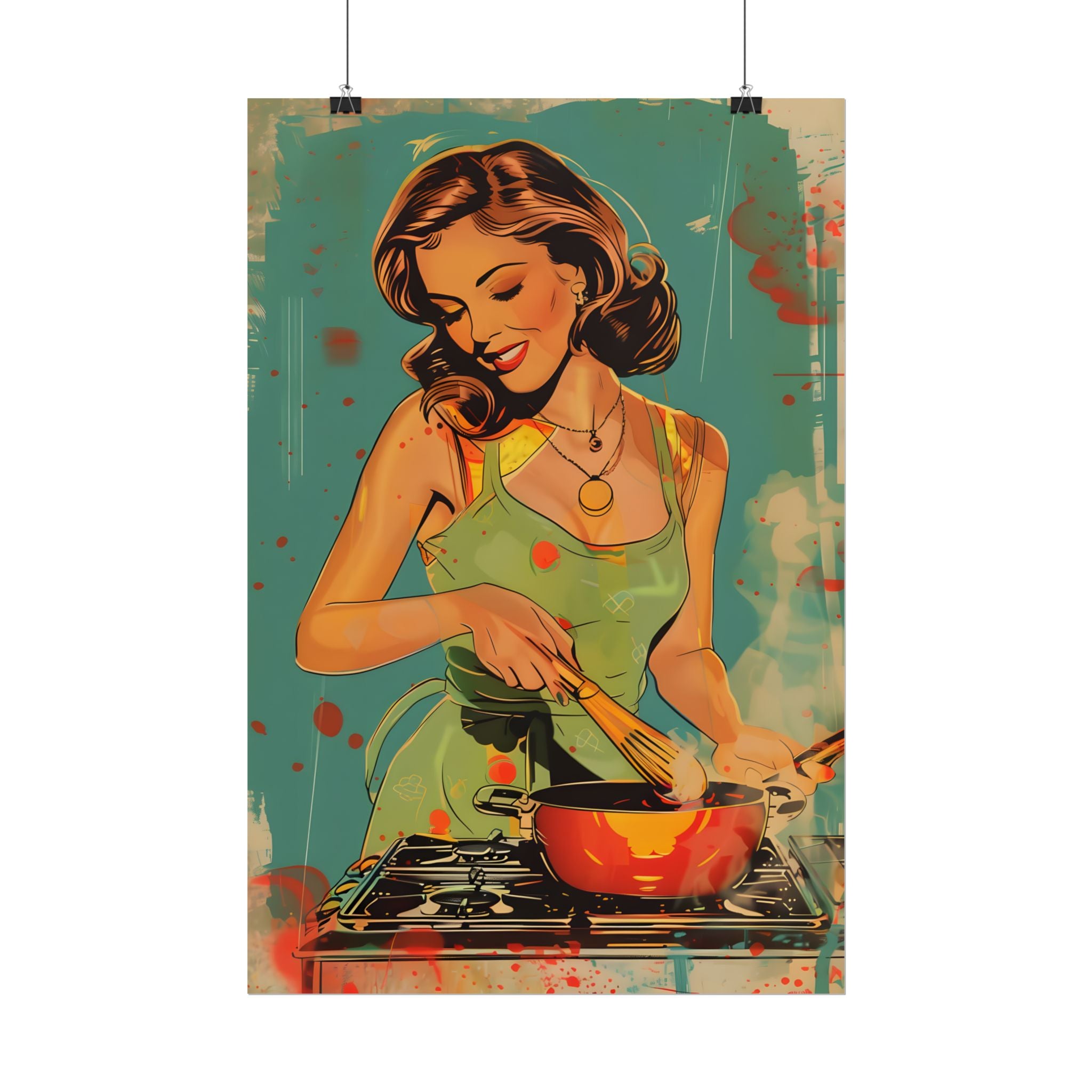 vintage-pin-up-girl-poster-print-vintage-Poster-wall-art-housewife-retro-pinup-poster-pin-up-illustration-home-decor-wall-han