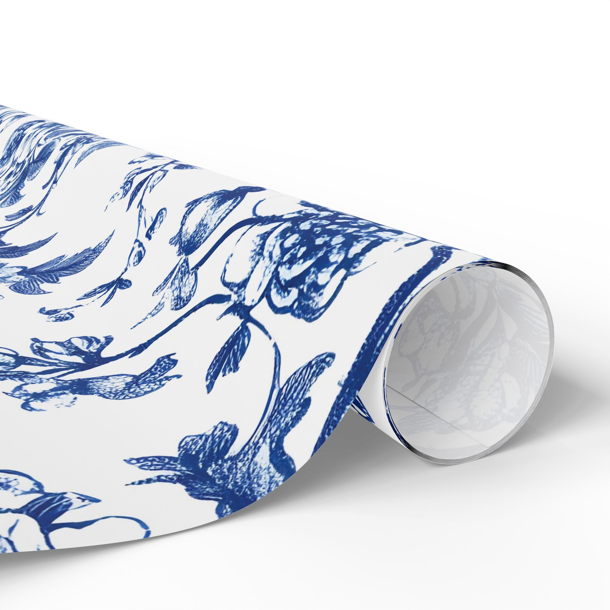 wrapping-papers-blue-french-toile-floral-elegant-gift-wrap-holiday-gift-wrap-birthday-wrapping-paper-wedding-gift-wrap-christ