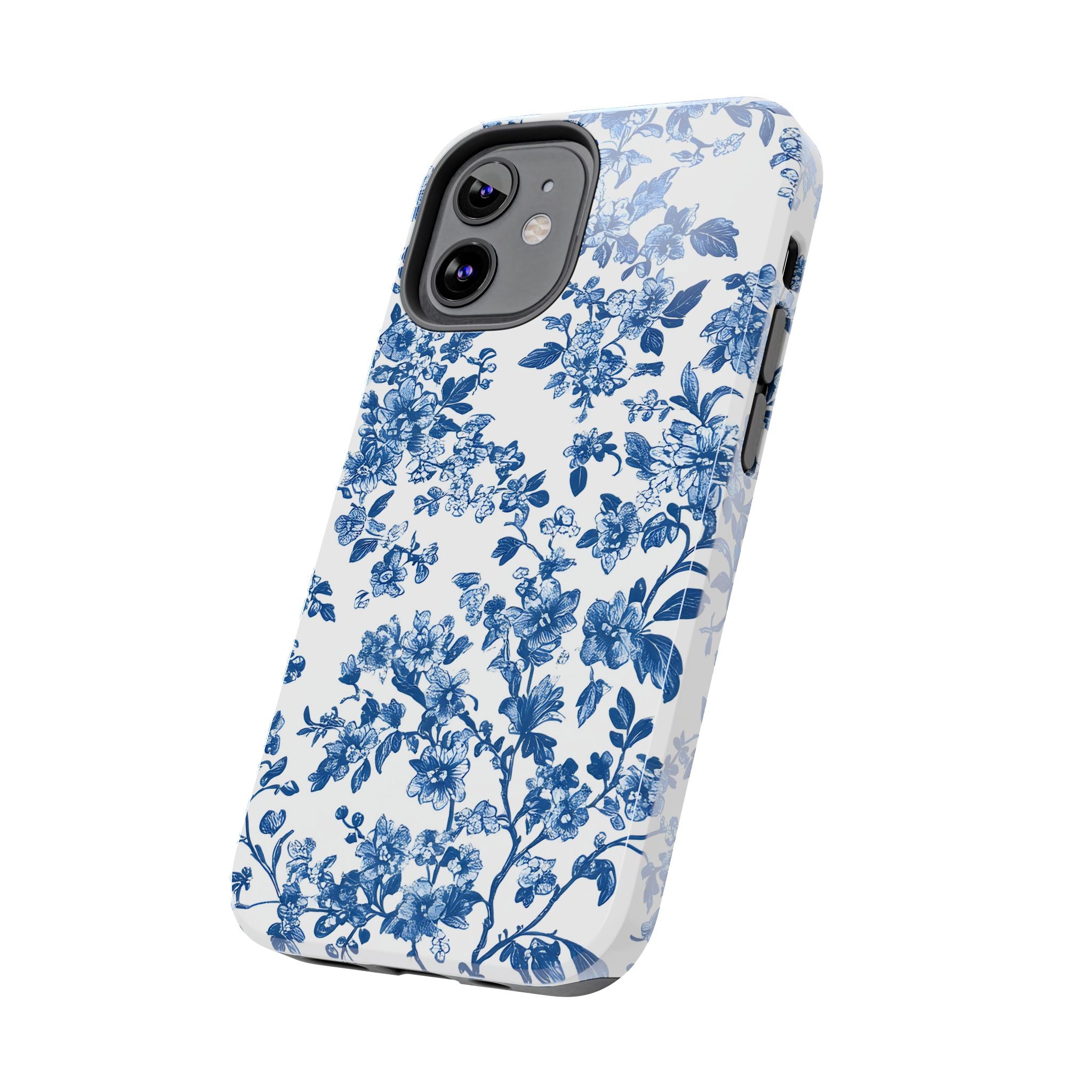 french-toile-floral-tough-iphone-case-blue-iphone-cover-protective-iphone-case-hard-shell-iphone-case-vintage-design-phone-ca