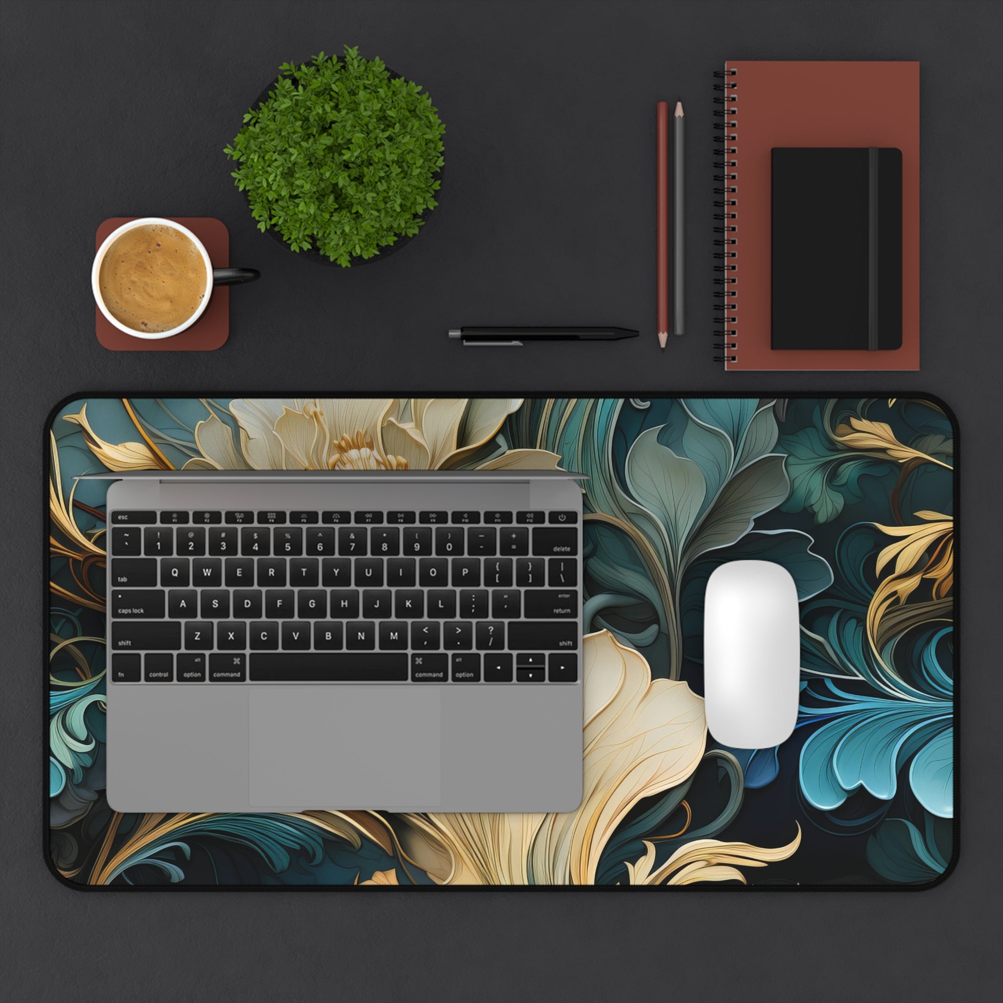 textured-art-nouveau-yellow-blue-floral-desk-pad-large-mouse-pad-for-computer-elegant-vintage-workspace-decor-non-slip