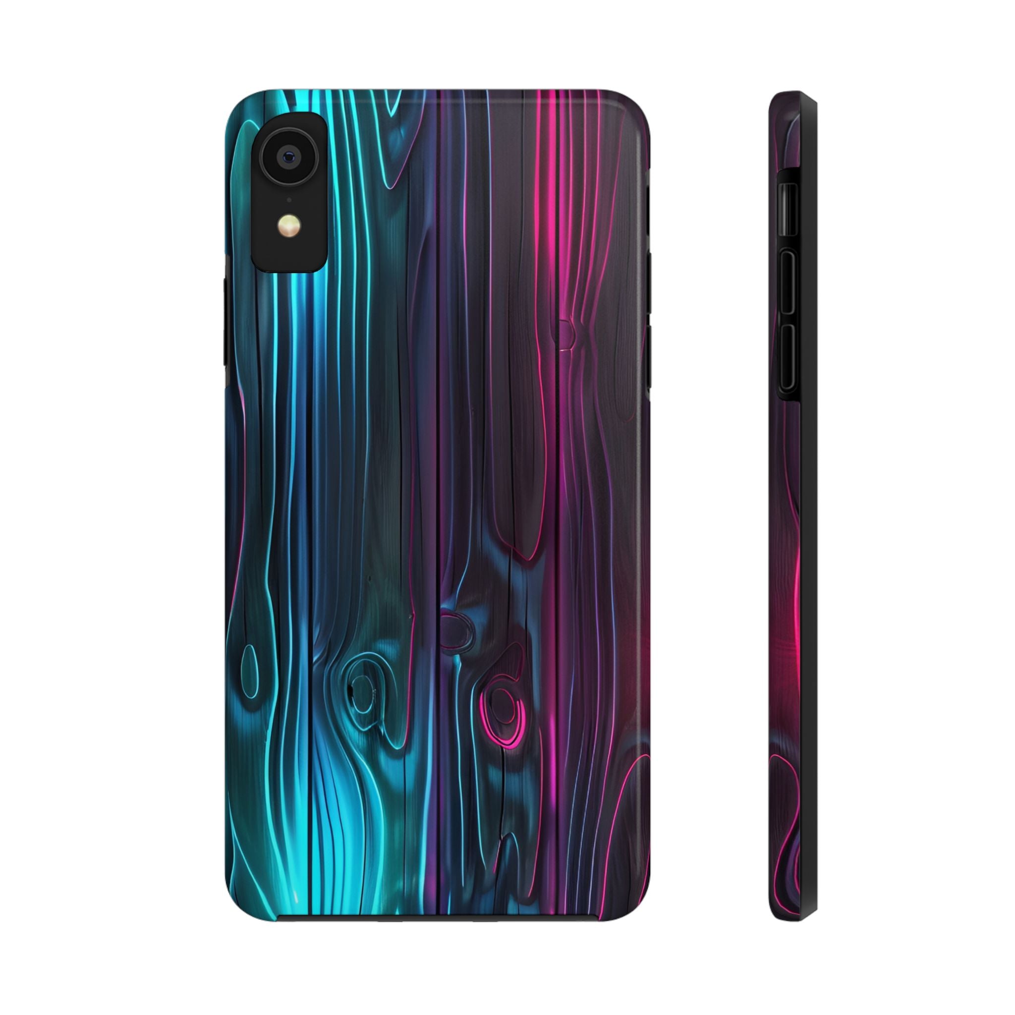 disco-neon-tough-iphone-cases-wood-grain-texture-iphone-case-cover-protective-iphone-shell-unique-iphone-accessories-iphone-1