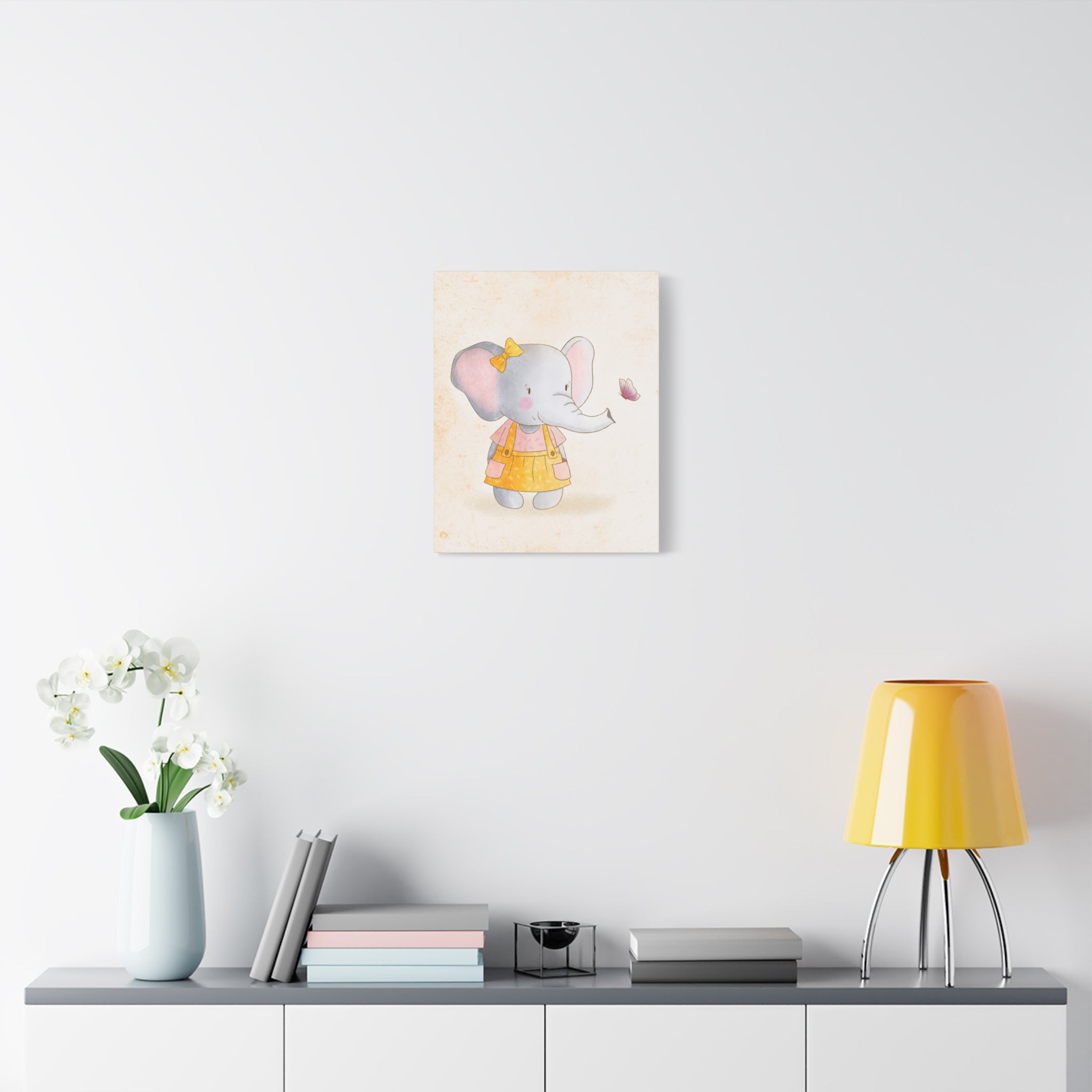 canvas-wall-art-cute-elephant-nursery-decor-baby-elephant-print-nursery-art-cute-elephant-decoration-baby-nursery-cute-animal