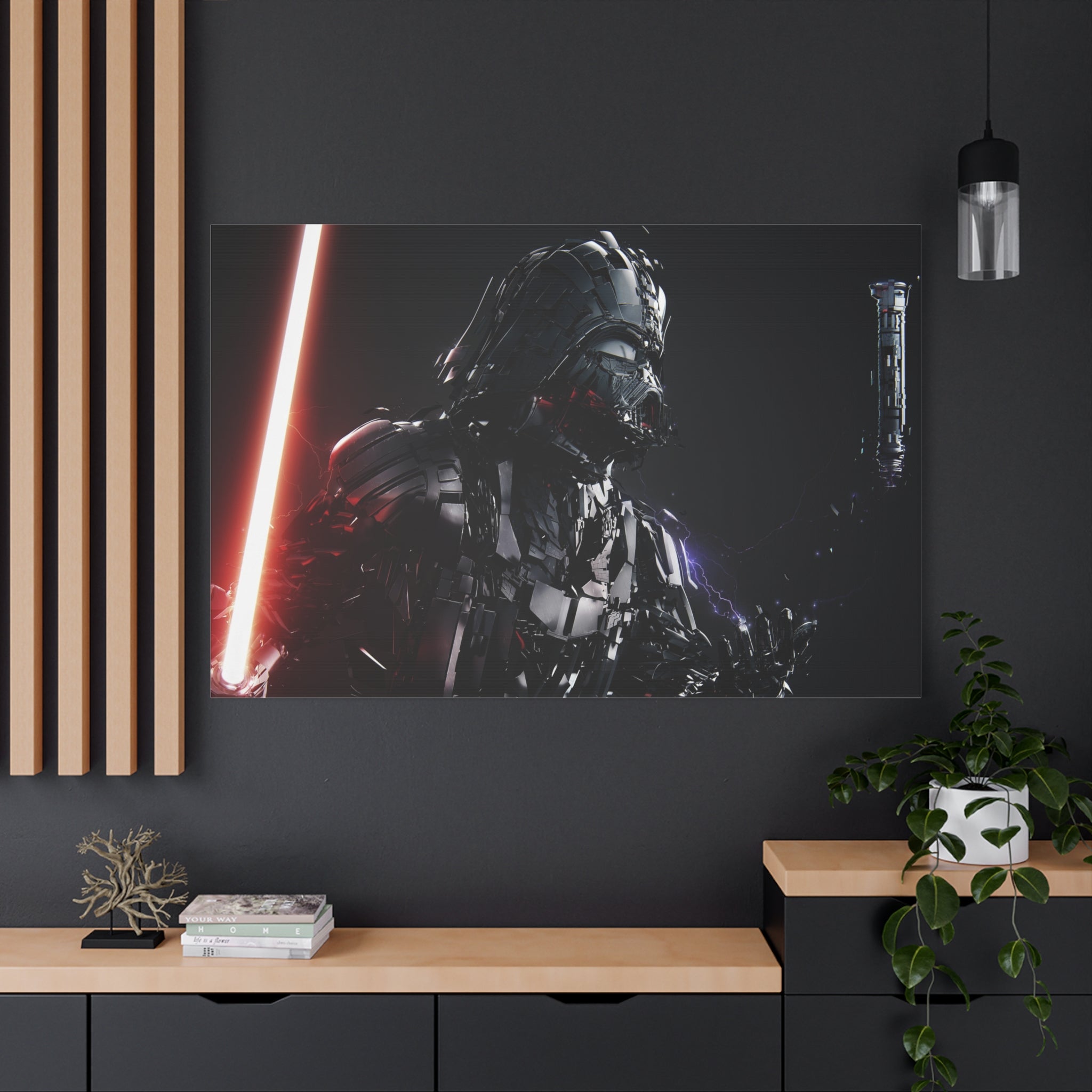 darth-vader-canvas-print-star-wars-wall-art-galactic-darth-vader-art-darth-vader-wall-decor-lightsaber-dark-side-art-gift-for