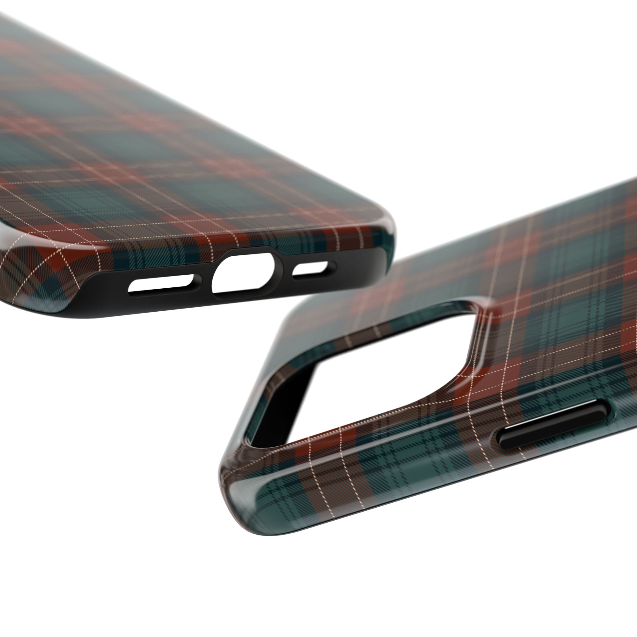 green-and-red-scottish-tartan-plaid-iphone-case-durable-tough-case-iphone-15-16-pro-max-trendy-scottish-tartan-plaid-green-re