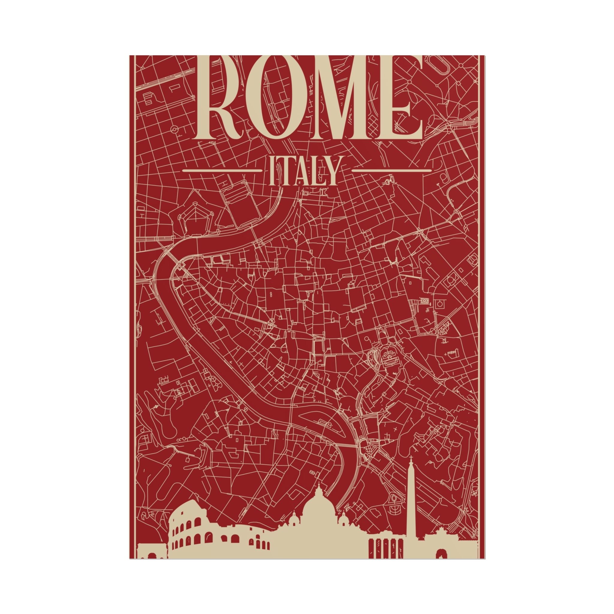 rome-italy-travel-poster-rolled-posters-for-home-decor-wall-art-print-italian-cityscape-wall-hanging