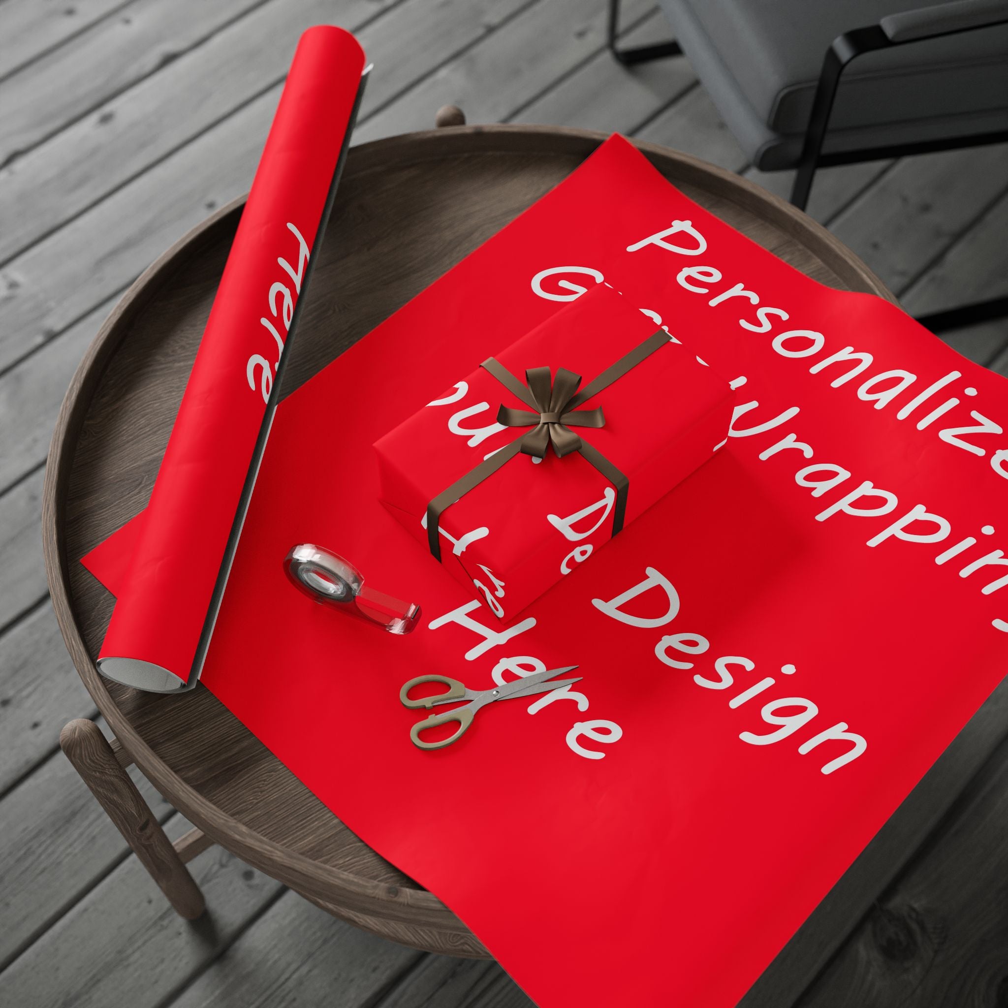 personalized-gift-wrap-for-holidays-and-birthdays-30x72-wrapping-papers-custom-gift-wrapping-roll-vintage-elegant