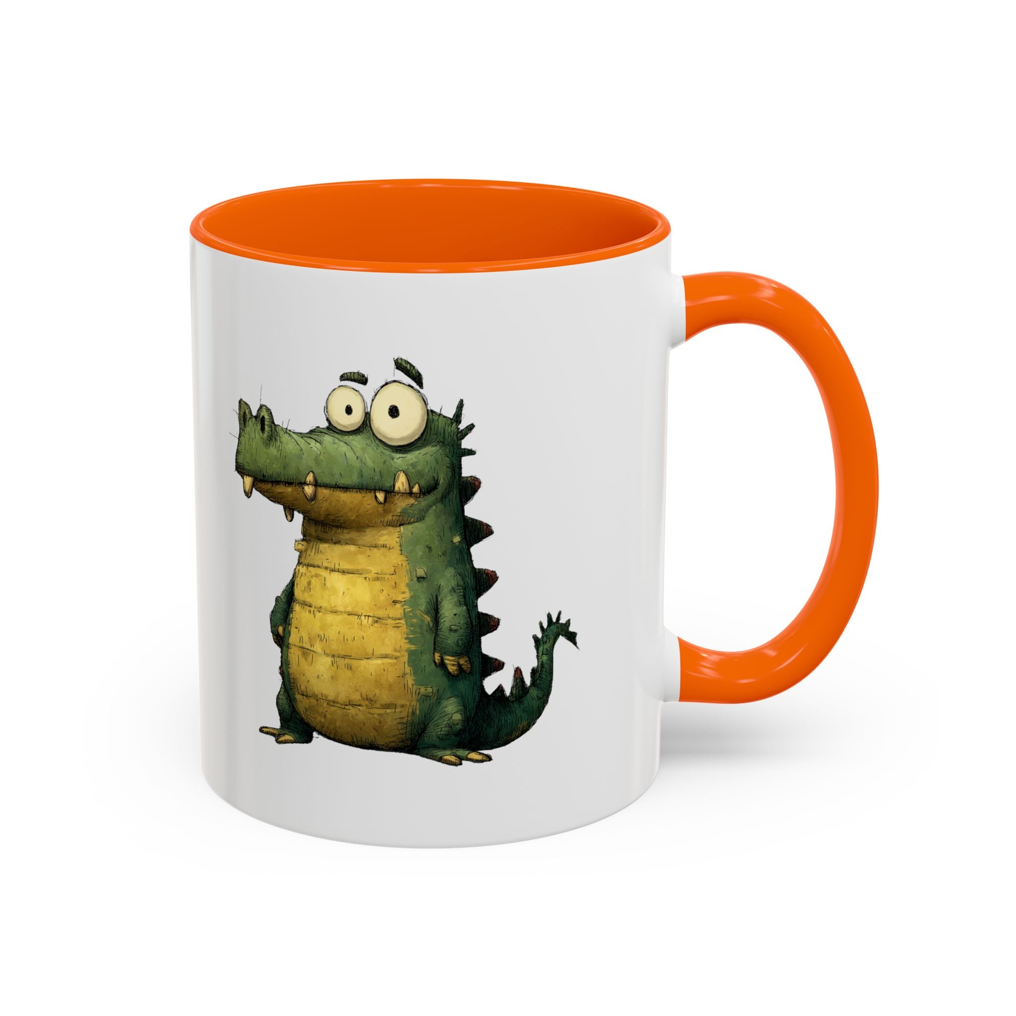 Funny Alligator Accent Coffee Mug | Cute Animal Mug for Nature Lovers, Ideal Gift for Birthdays, Holidays, Home Decor