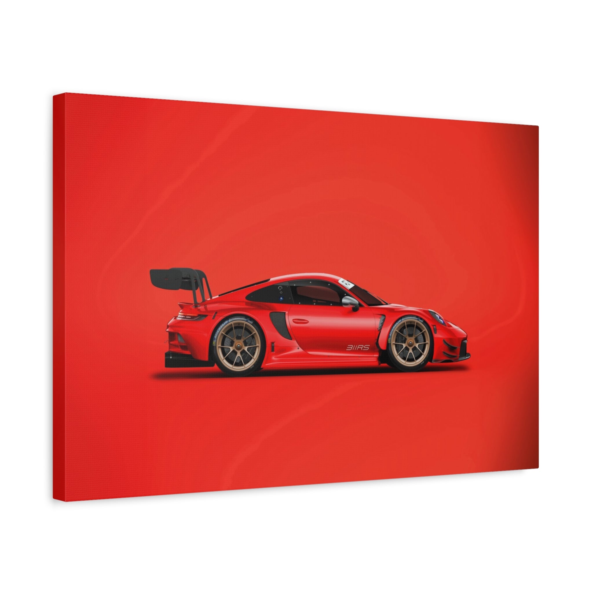 canvas-print-wall-art-porsche-911-red-gt3r-red-supercar-poster-matte-canvas-decor-stretched-large-canvas-wall-art-hypercars-1