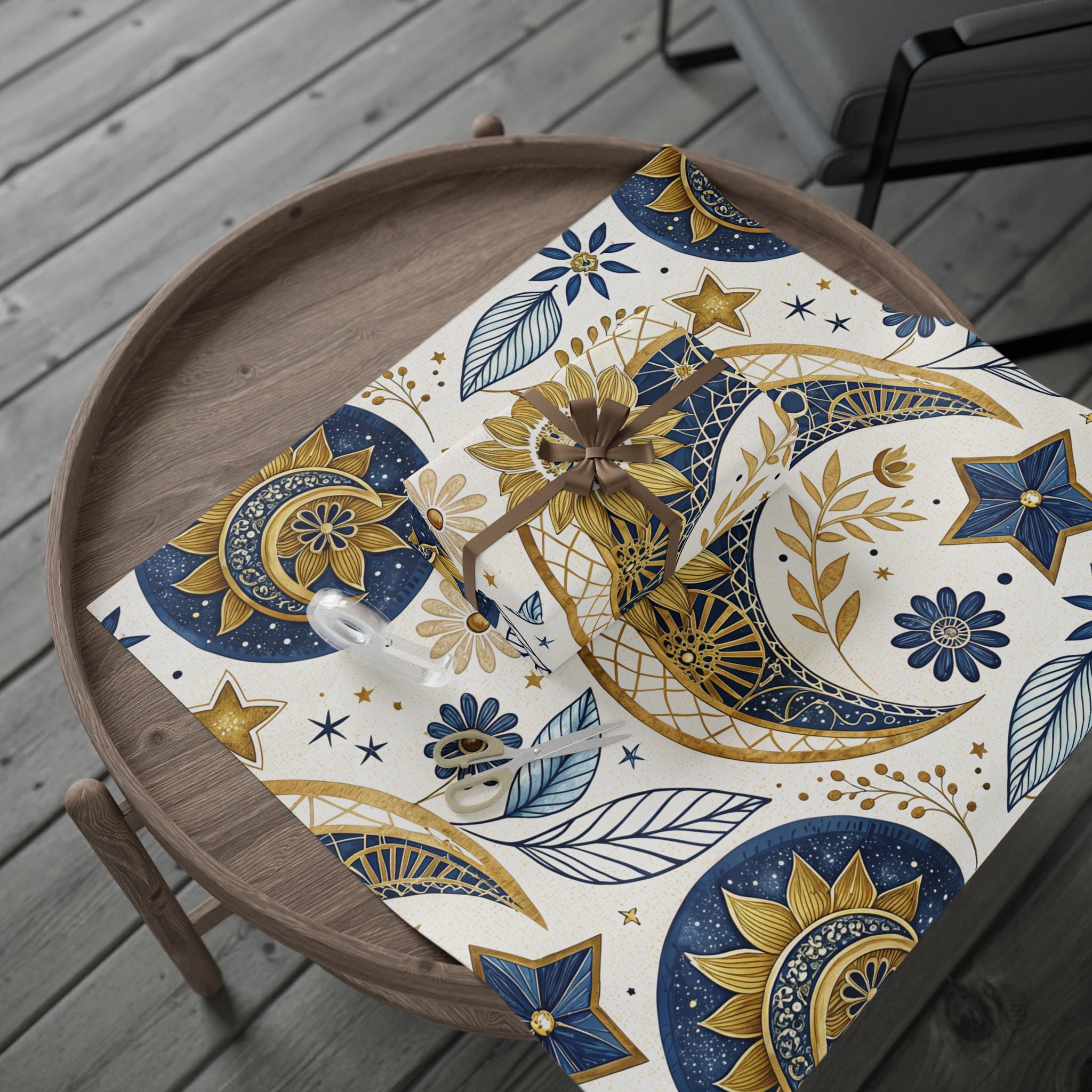 ramadan-night-wrapping-papers-islamic-celestial-gift-wrap-mosque-silhouette-eid-holiday-supplies-festive-present-packaging-re