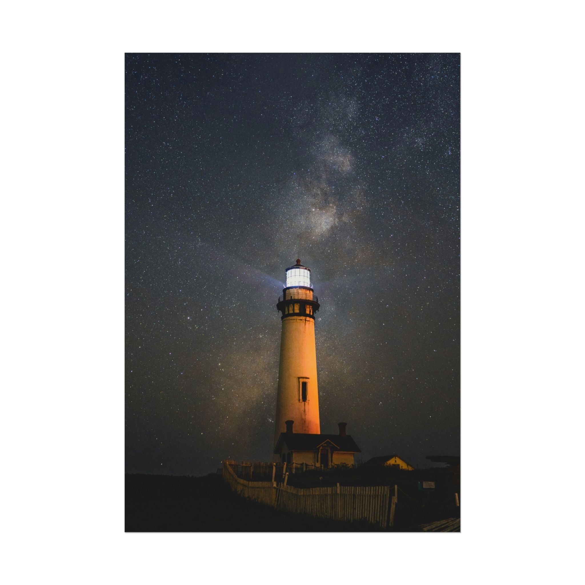 lighthouse-on-rock-poster-print-coastal-wall-art-nautical-decor-beach-house-decoration-seaside-wall