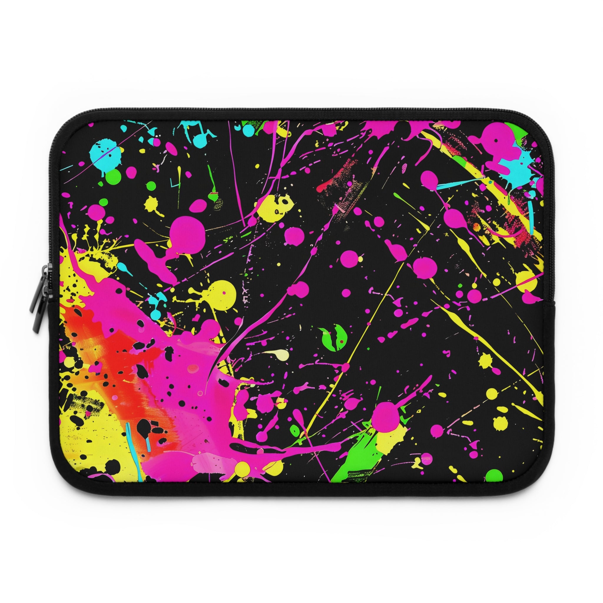 neon-abstract-paint-splatter-laptop-sleeve-pink-yellow-macbook-air-sleeve-unique-tech-accessories-colorful-laptop-case-comput