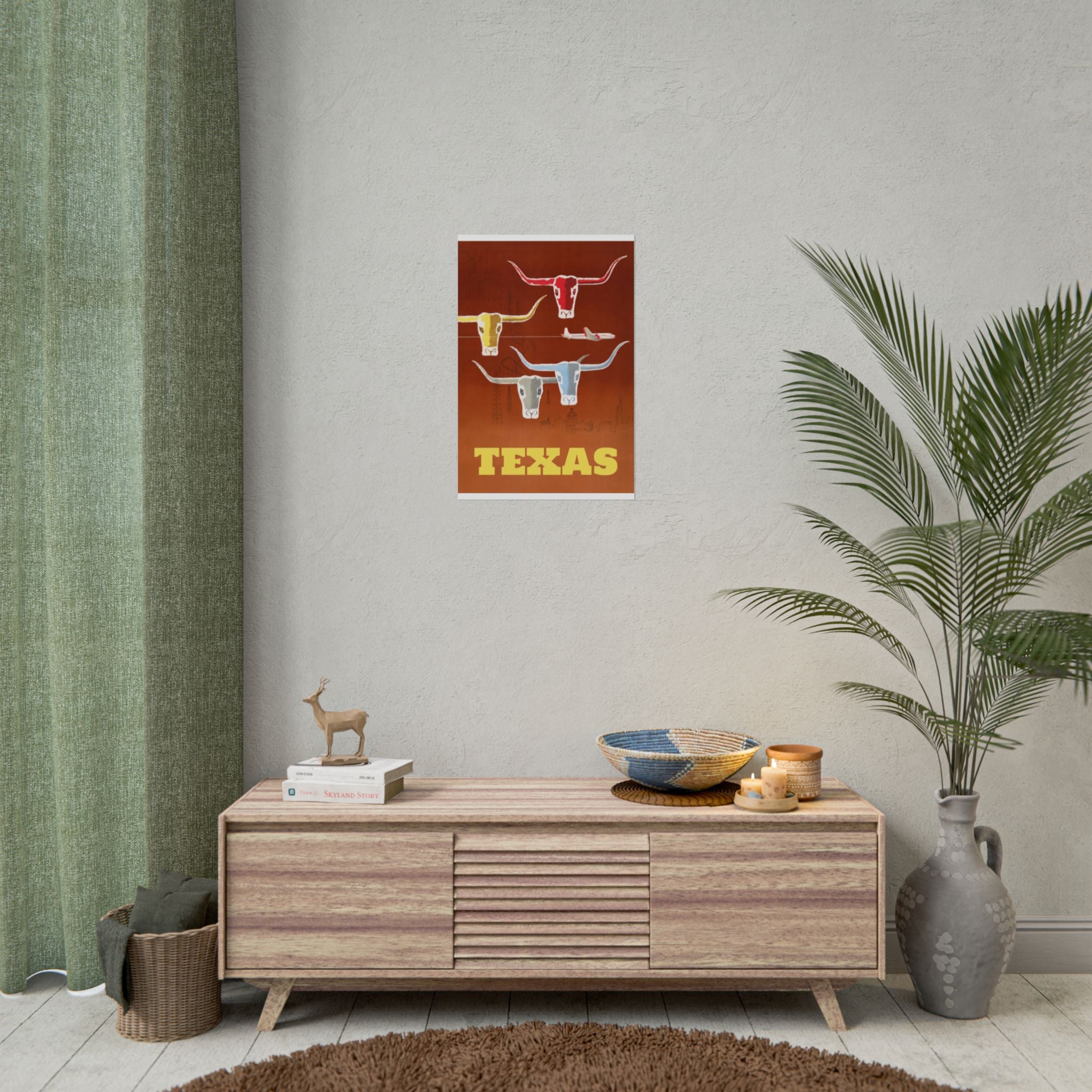 poster-print-texas-travel-wall-art-texas-decor-longhorn-skull-poster-poster-fine-artwork-texas-poster-gift-lone-star-state-so