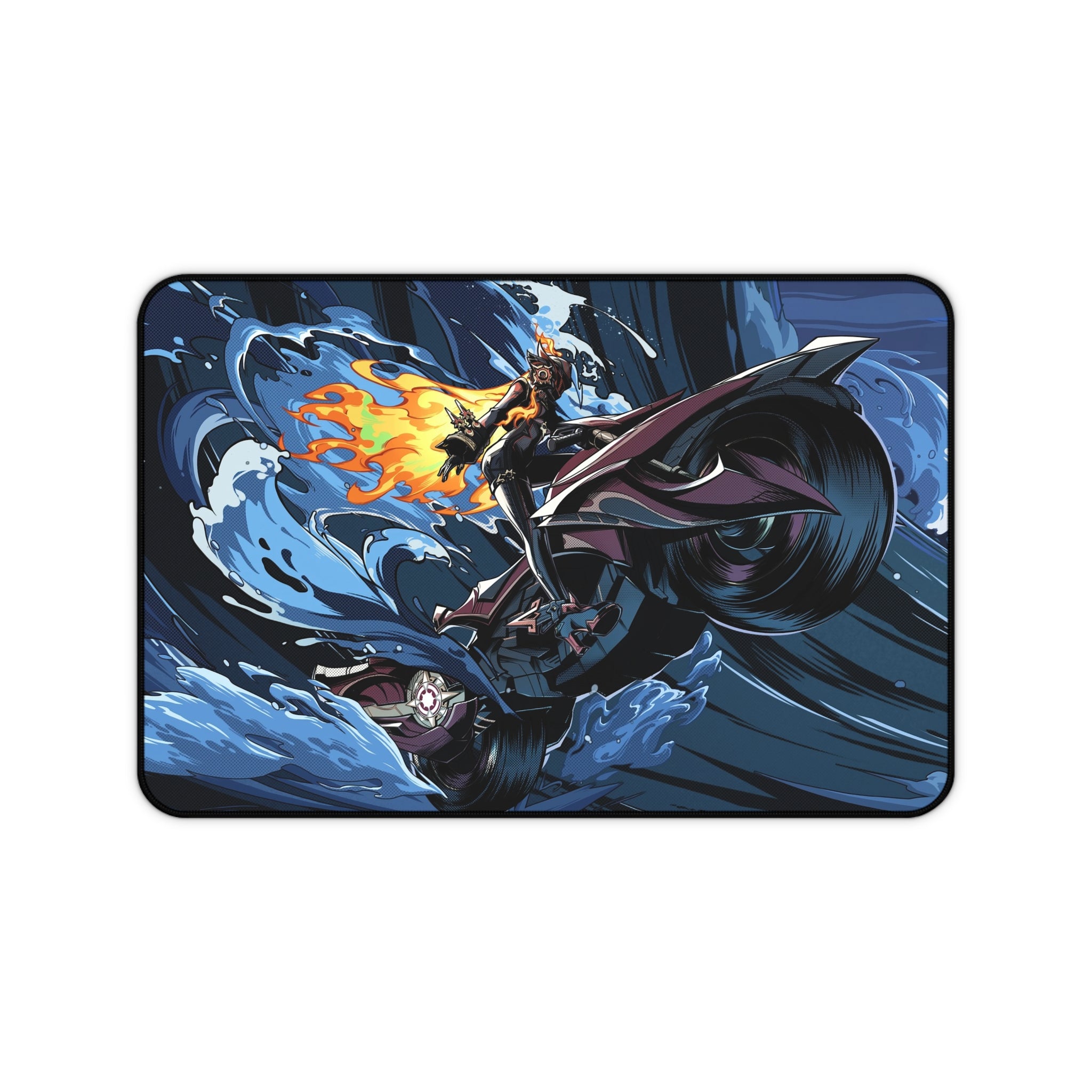 Genshin Impact Mavuika Mousepad - Desk Mat - XL Anime Gaming Pad - Waifu Extended Desk Pad - Genshin