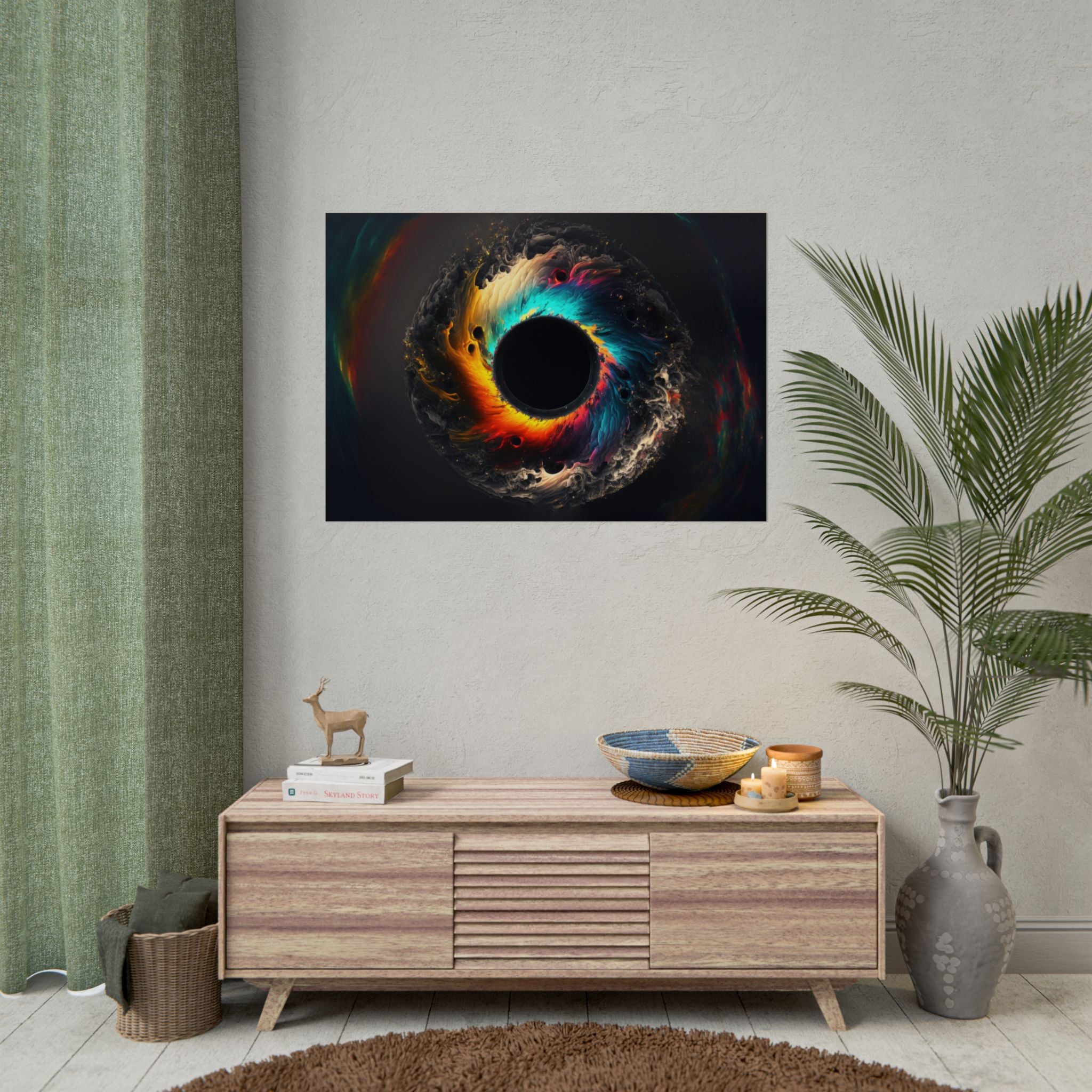 colorful-eye-poster-wall-art-black-hole-wall-decor-abstract-eye-artwork-home-decor-living-room-decor