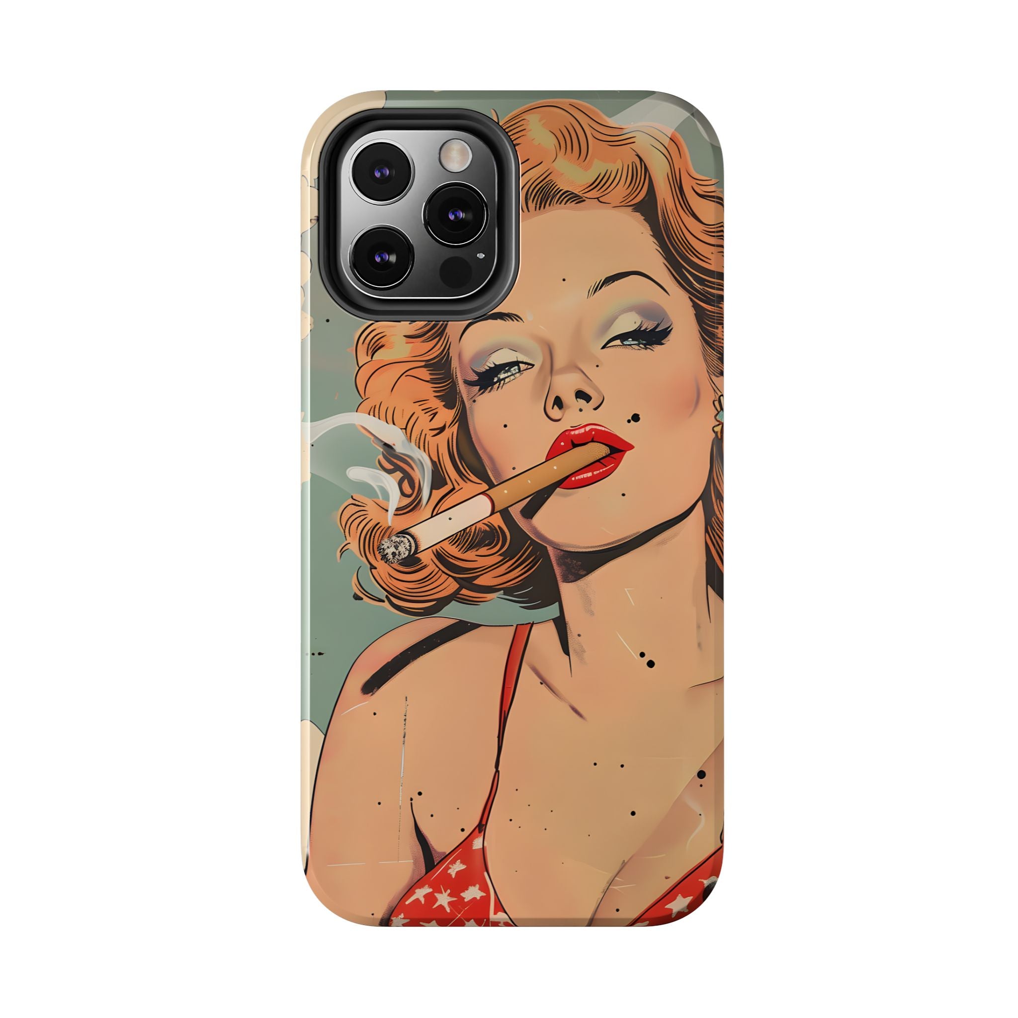 tough-phone-cases-vintage-pin-up-girl-iphone-cover-strong-phone-protector-retro-pinup-design-protective-smartphone-case