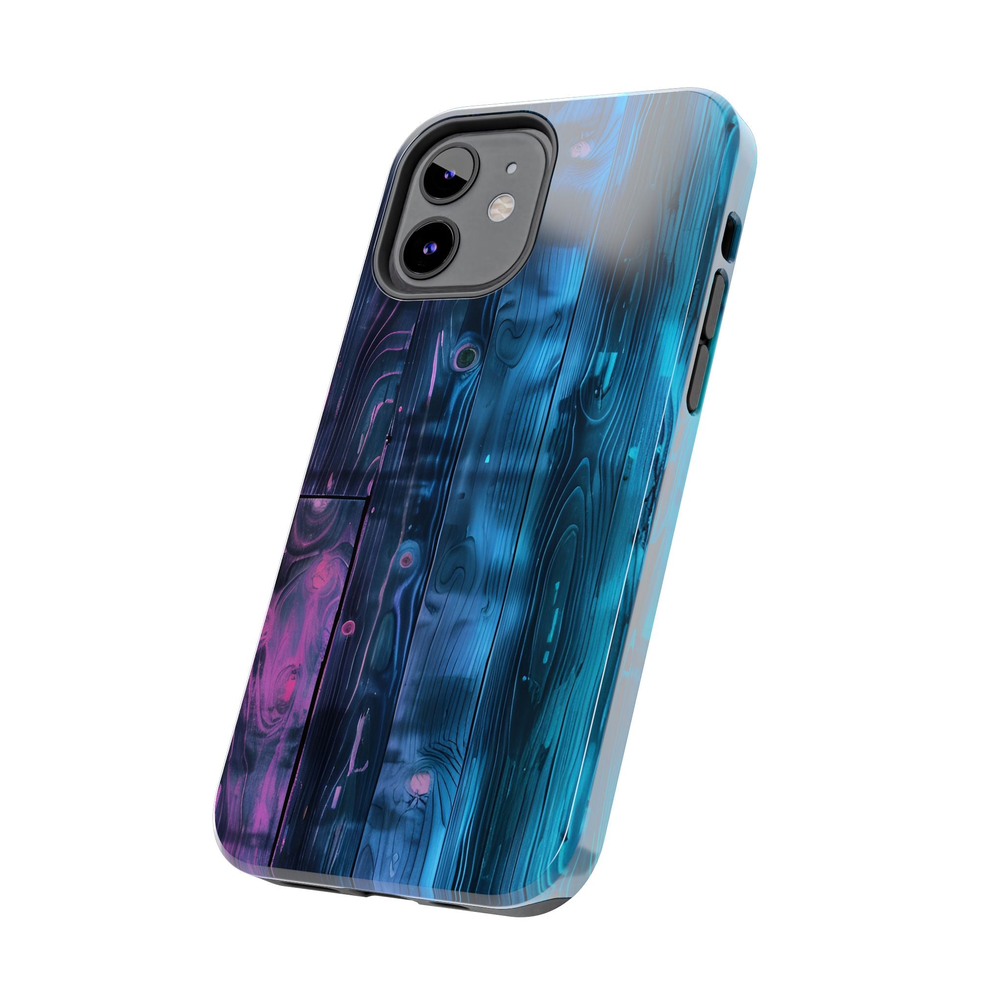 disco-neon-tough-iphone-cases-wood-grain-texture-iphone-case-cover-protective-iphone-shell-unique-iphone-accessories-iphone-1