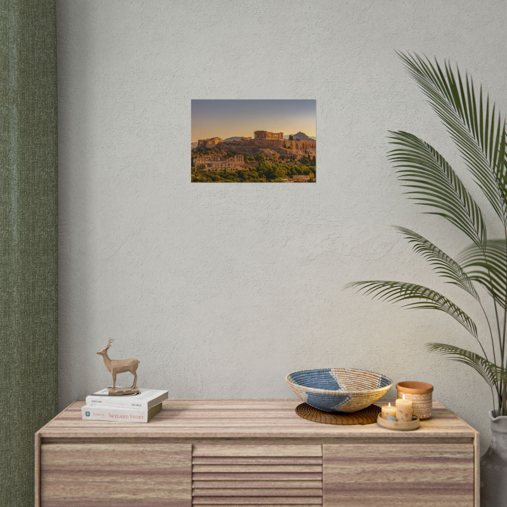 acropolis-panoramic-fine-art-poster-print-greek-wall-art-athens-greece-home-decor-travel-lover-gift-landscape