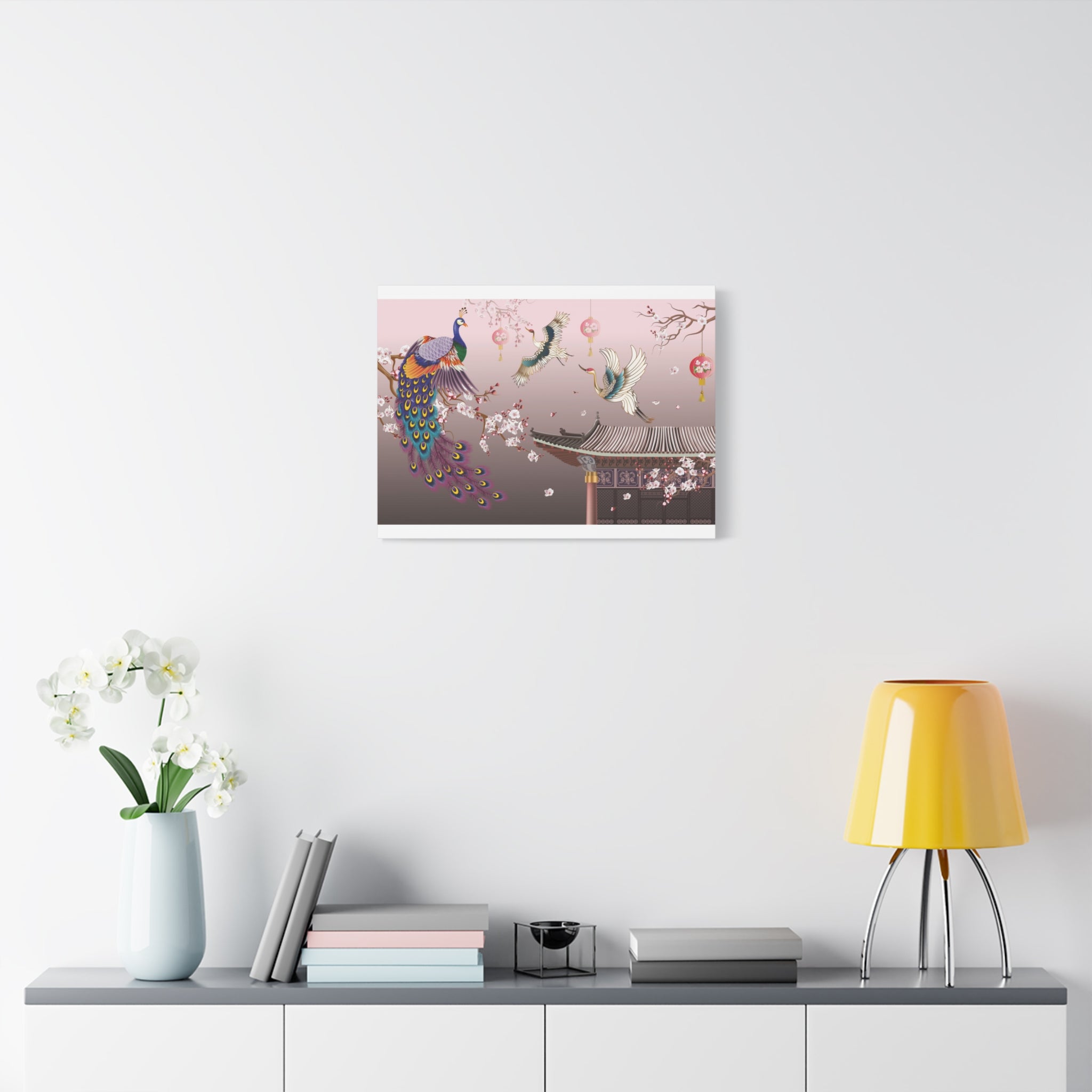 canvas-wall-art-chinese-lantern-dragon-decor-asian-home-decor-oriental-style-print-matte-canvas-stretched-artwork-chinese-new