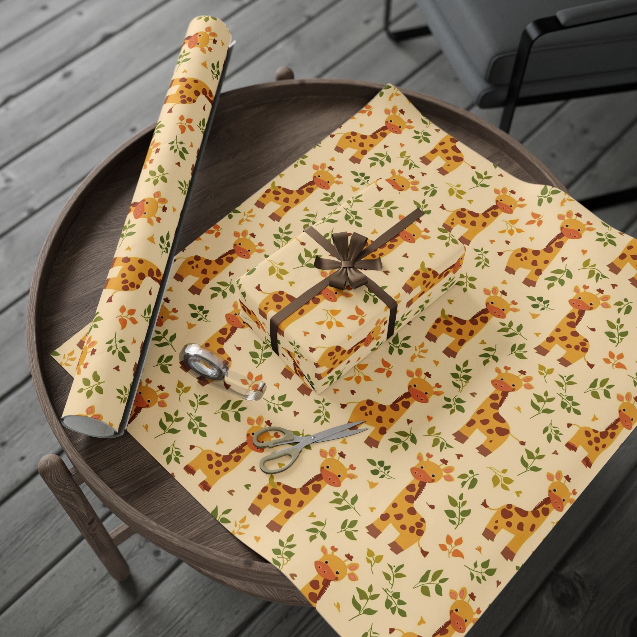cut-giraffe-jungle-party-gift-wrap-paper-for-birthdays-and-holidays-30x72-inch-fun-wrapping-sheets-baby-gift-wrap-celebratory
