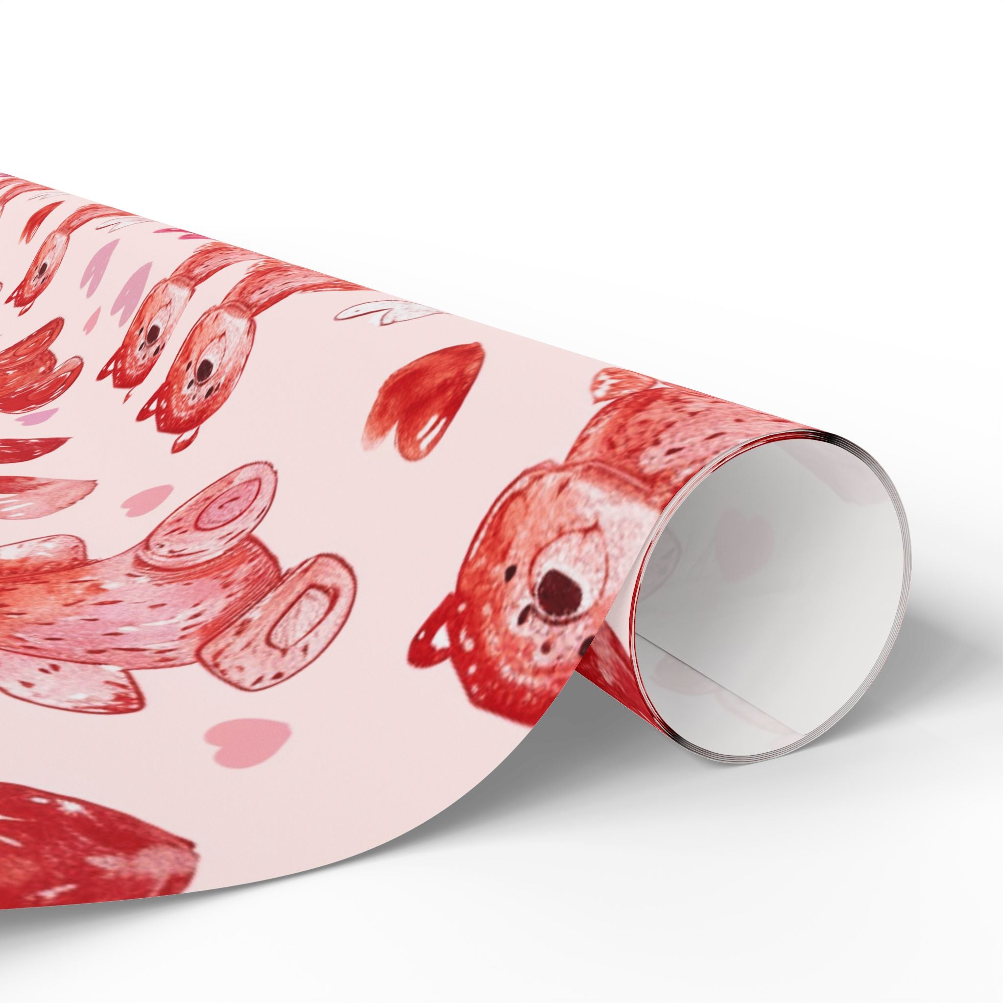 gift-wrap-teddy-bear-wrapping-paper-love-valentines-gift-wrap-holiday-gift-wrap-cute-pink-wrapping-paper-gift-wrapping-presen