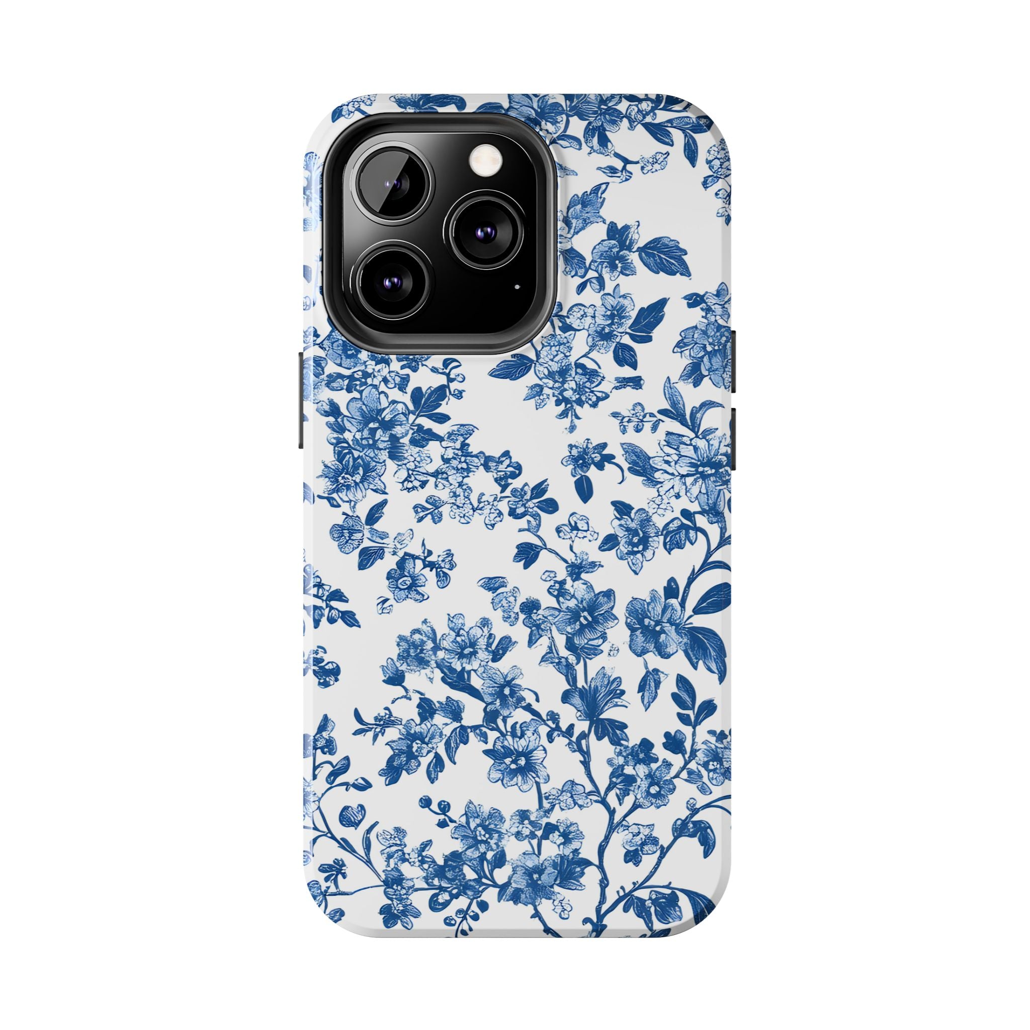 french-toile-floral-tough-iphone-case-blue-iphone-cover-protective-iphone-case-hard-shell-iphone-case-vintage-design-phone-ca