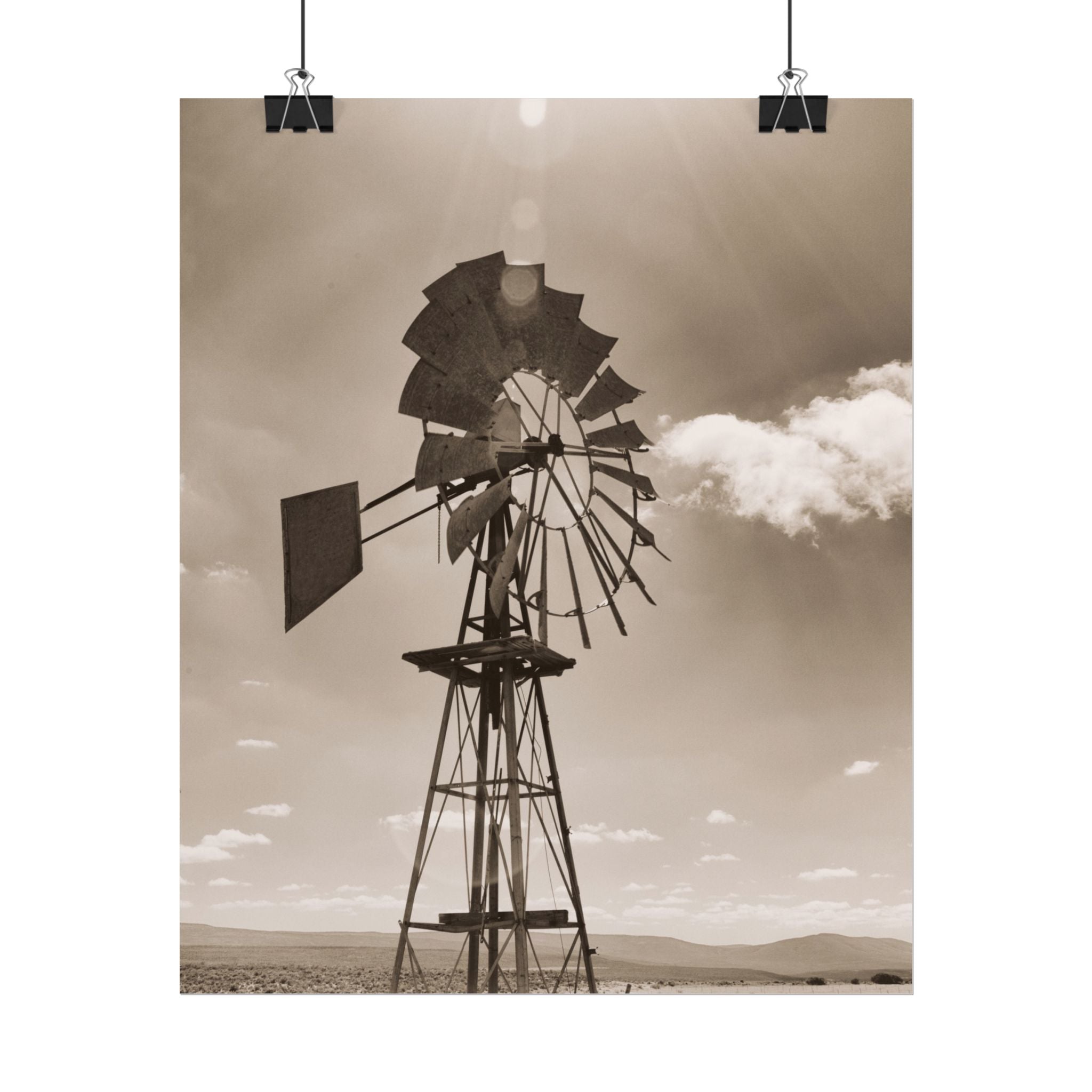 rustic-windmill-photography-poster-print-farm-house-wall-decor-gift-for-farmers-country-home-decor-windmill-wall-art