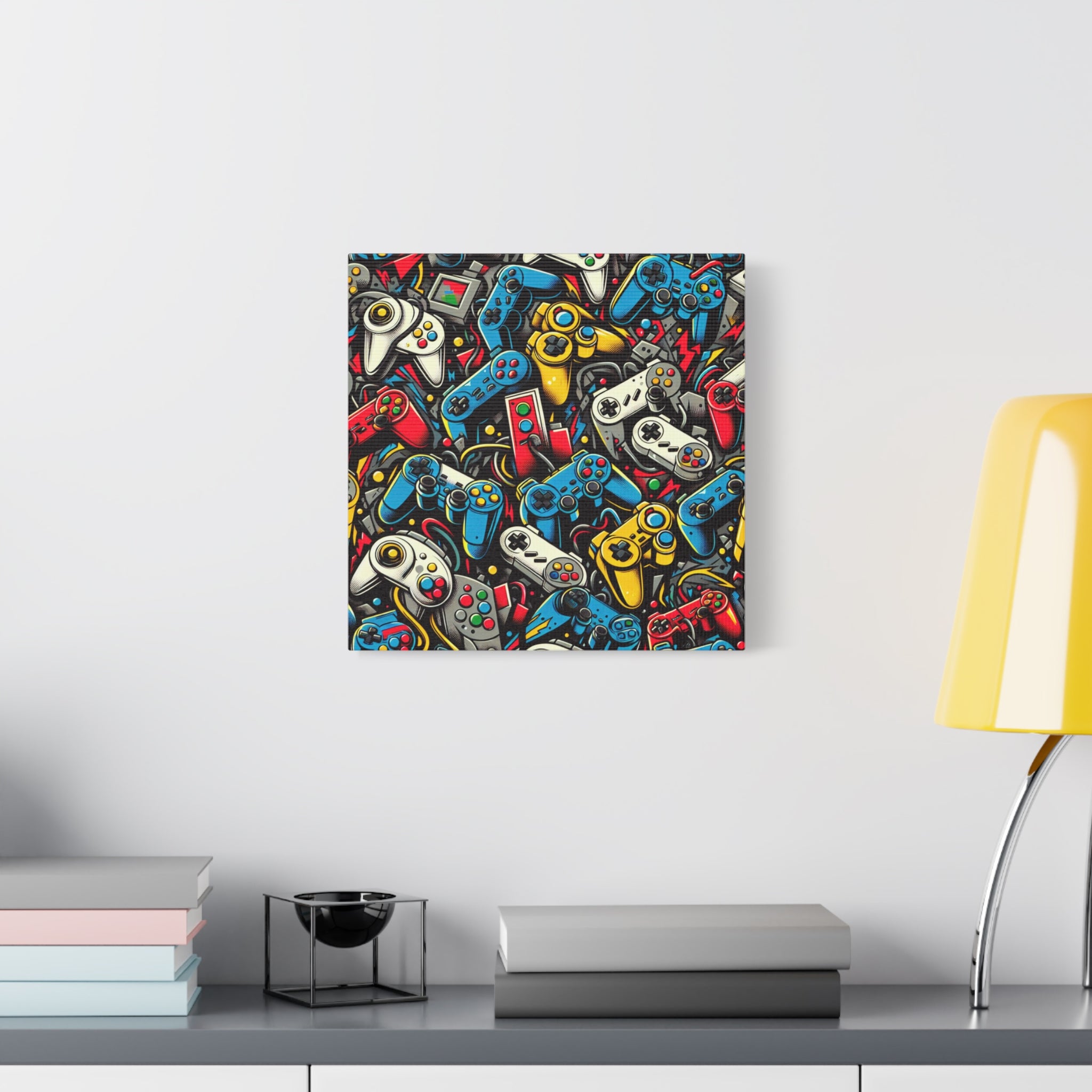 canvas-art-video-game-controller-graffiti-wall-decor-gamer-gift-teen-room-decor-boys-room-art-gaming-wall-print-man-cave-deco