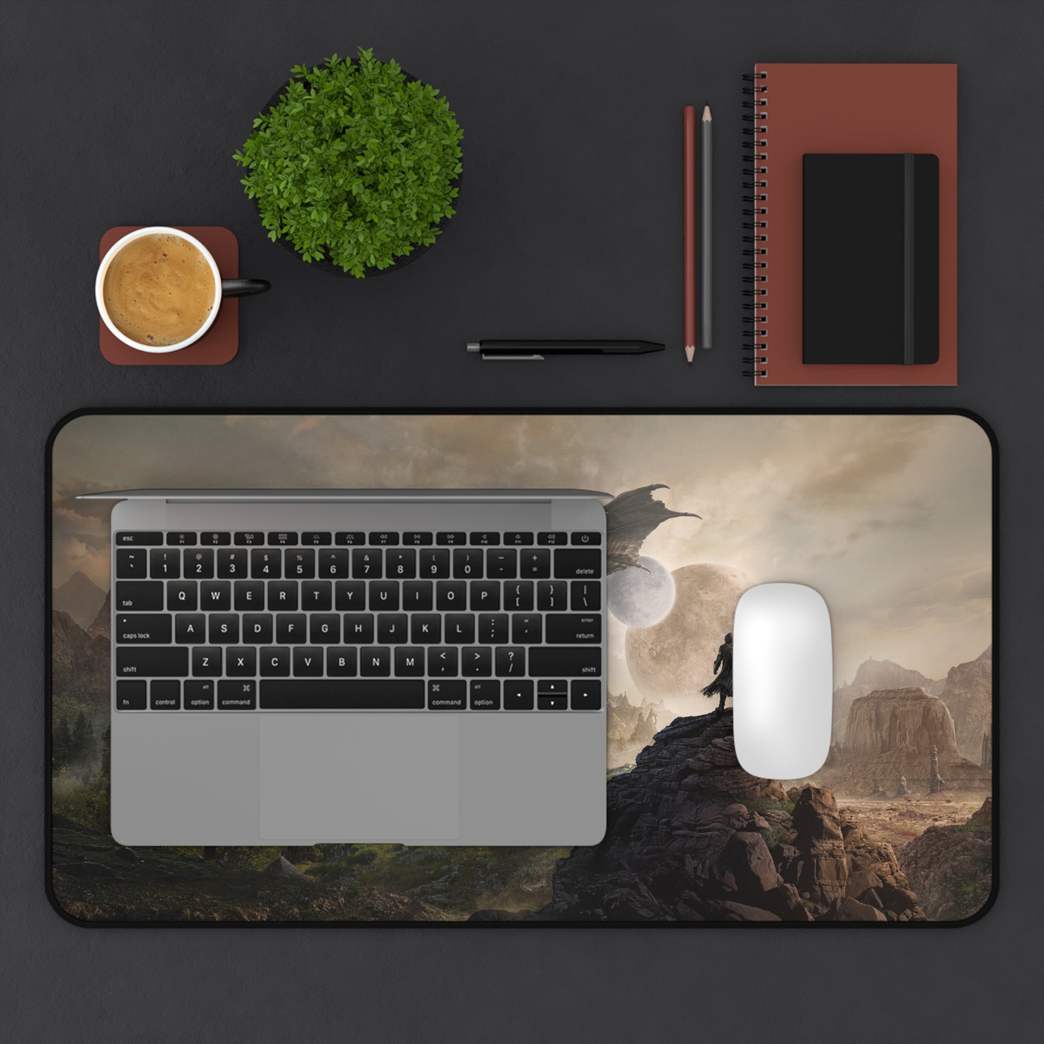 skyrim-deskpad-the-elder-scrolls-elsweyr-mousepad-gaming-desk-mat-dragon-and-viking-warrior-desk-decor