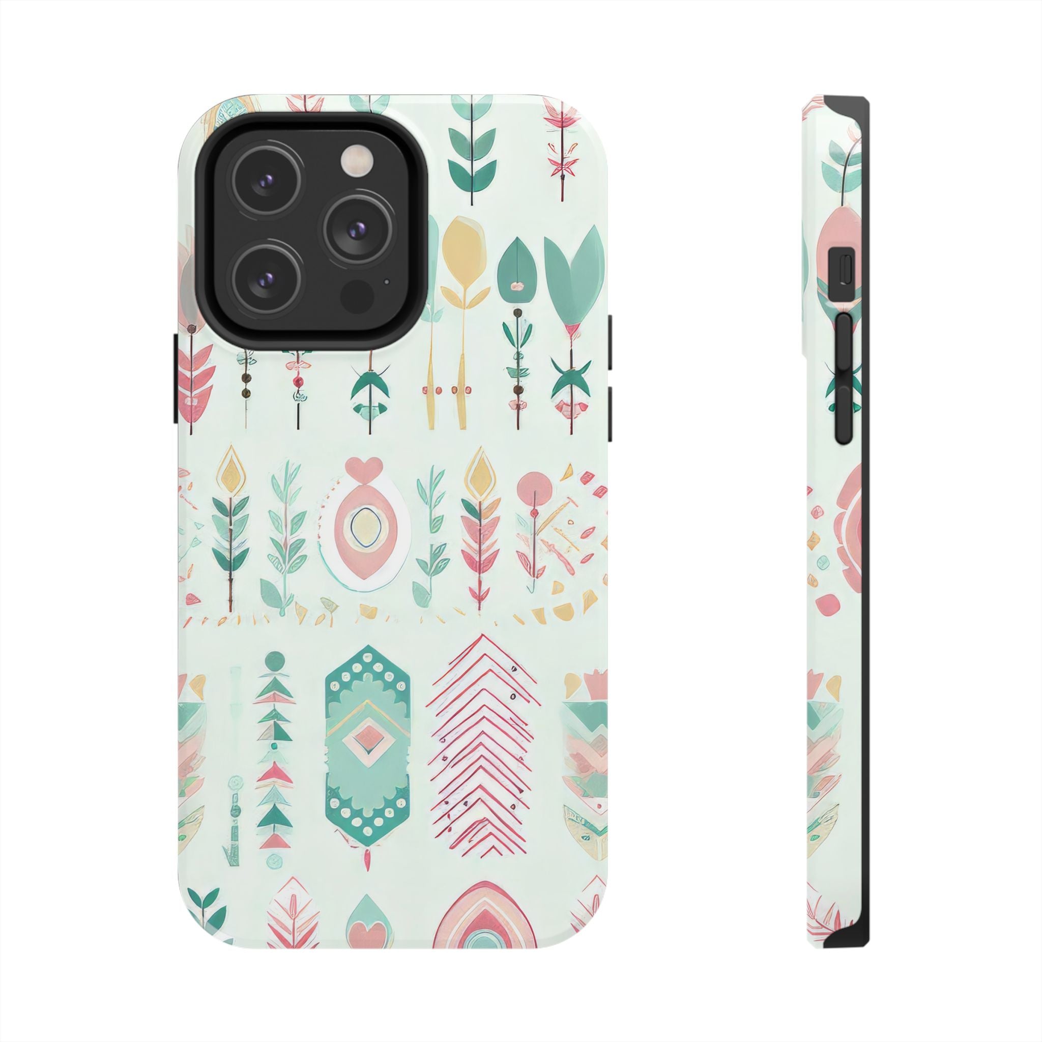 boho-floral-pastel-iphone-tough-case-protective-iphone-cover-artistic-iphone-case-stylish-tech-accessory-unique-gift-iphone-c