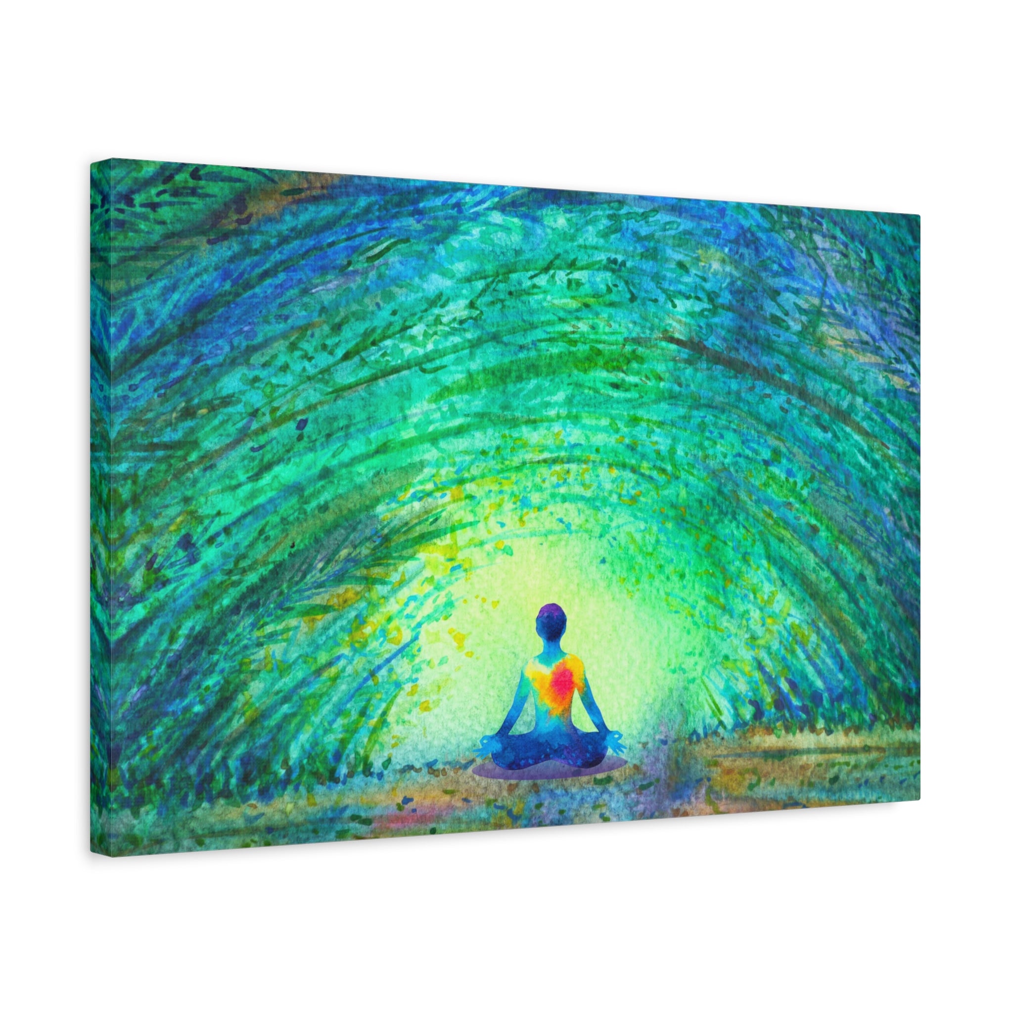 canvas-wall-art-yoga-nature-peace-home-decor-meditation-gift-mindfulness-painting-zen-retreat-print-living-room-decor