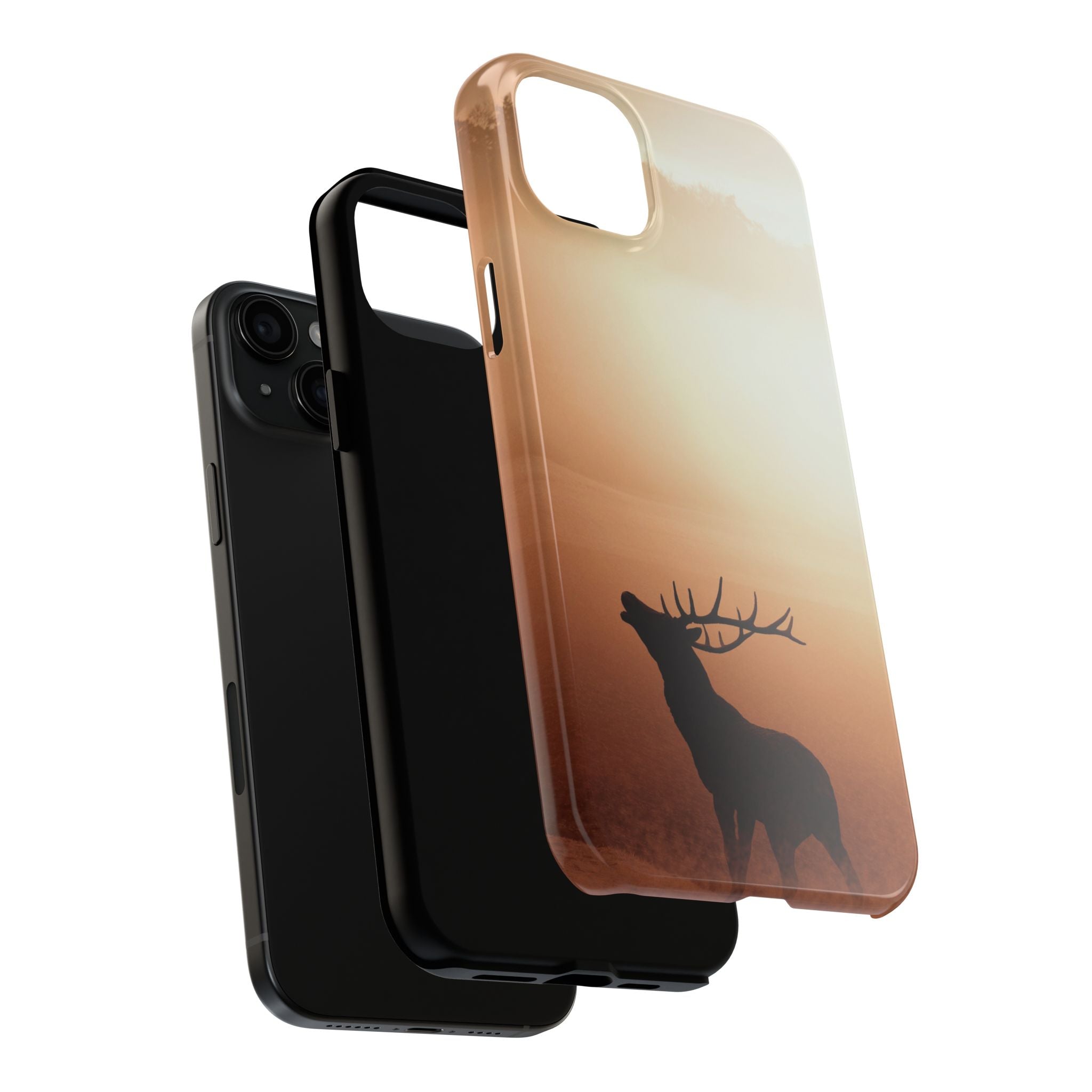 tough-phone-cases-elk-sunset-nature-design-iphone-protective-case-phone-cover-wildlife-lover-gift-outdoor-adventure-accessory