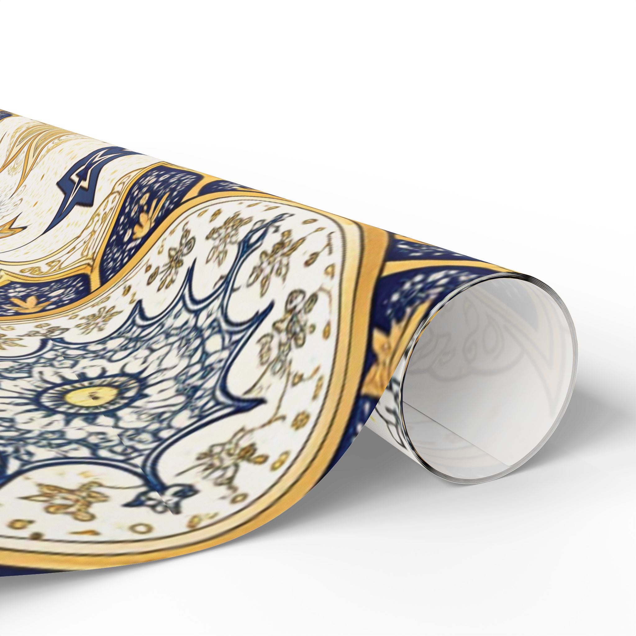 ramadan-night-wrapping-papers-islamic-crescent-moon-gift-wrap-mosque-silhouette-eid-holiday-supplies-festive-present-packagin