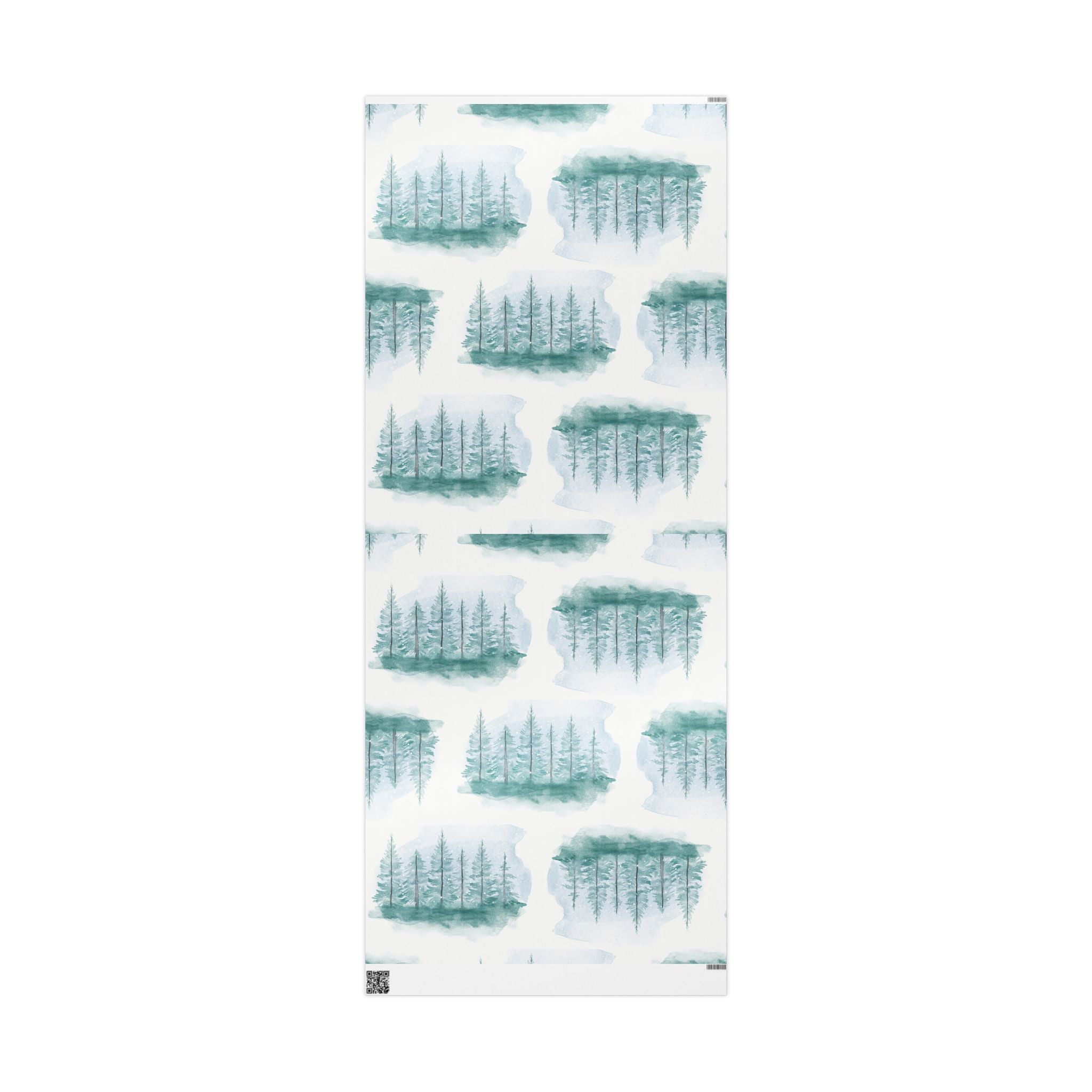 forest-pine-wrapping-paper-winter-holiday-gift-wrap-green-christmas-paper-festive-xmas-present-packaging-nature-theme-eco-fri