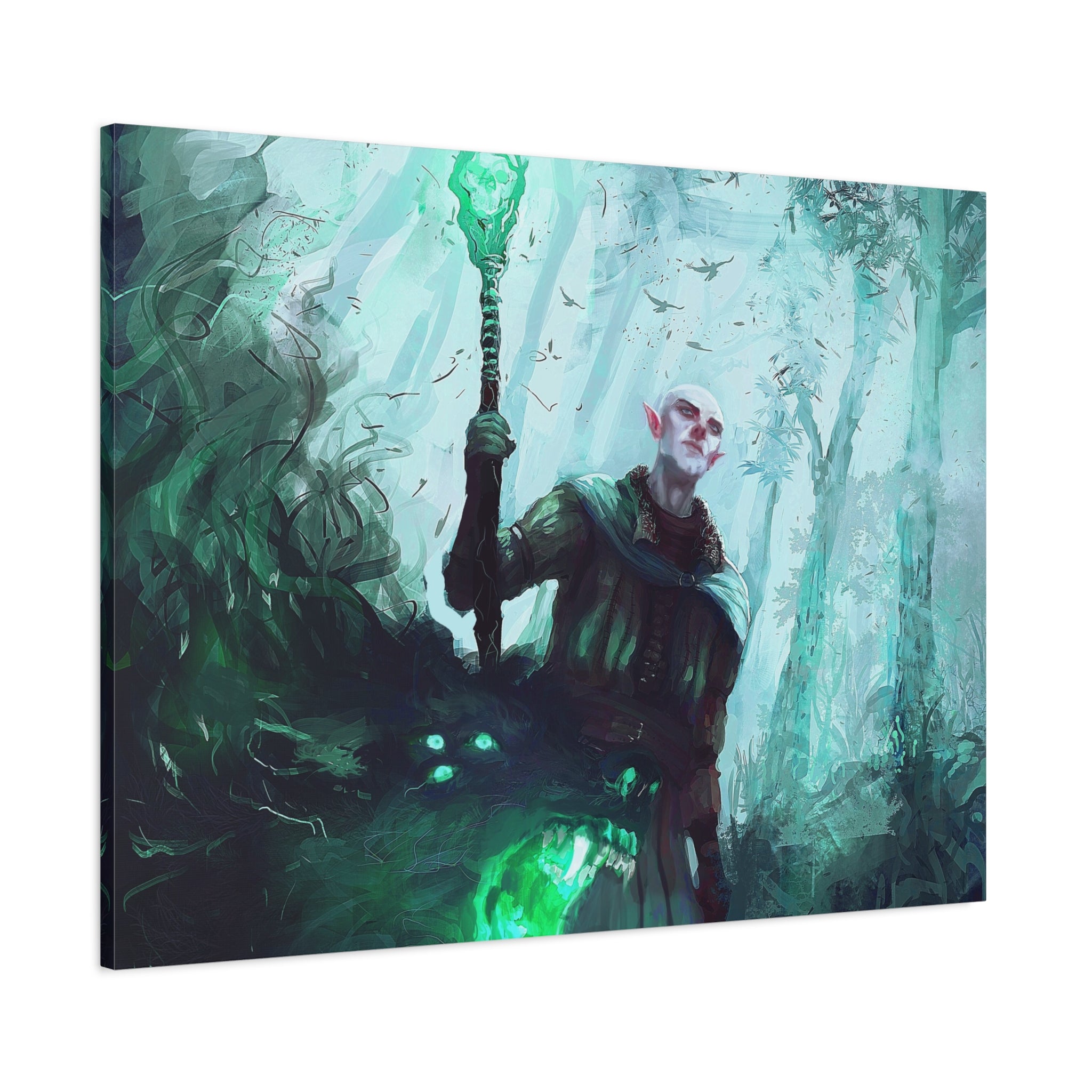 Dragon Age Solas Canvas Art - Fantasy Decor for Gamers, Gaming Wall Decor, Dragon Age Inquisitions Canvas Print