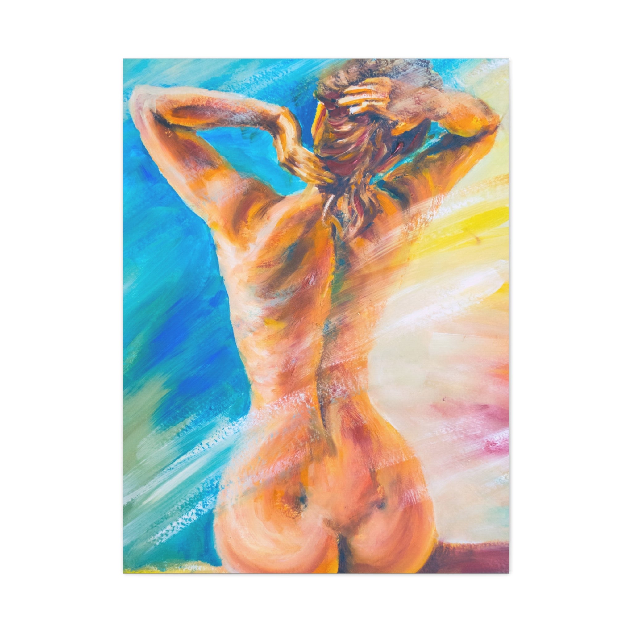canvas-print-violin-naked-woman-body-oil-effect-wall-decor-matte-stretched-art-musician-gift-bedroom-decoration-living-room-a