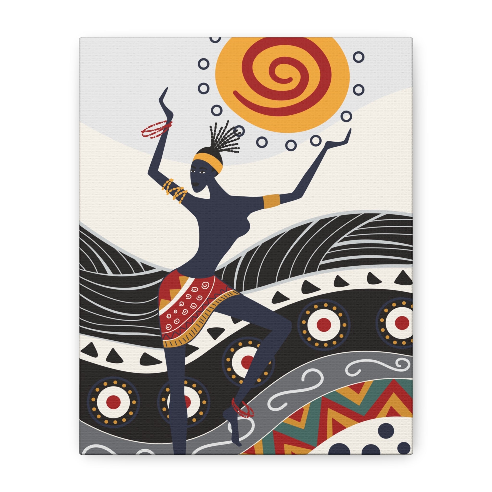 stretched-canvas-print-african-ornament-traditional-dance-wall-decor-african-wall-art-tribal-home-decoration-ethnic-african-a