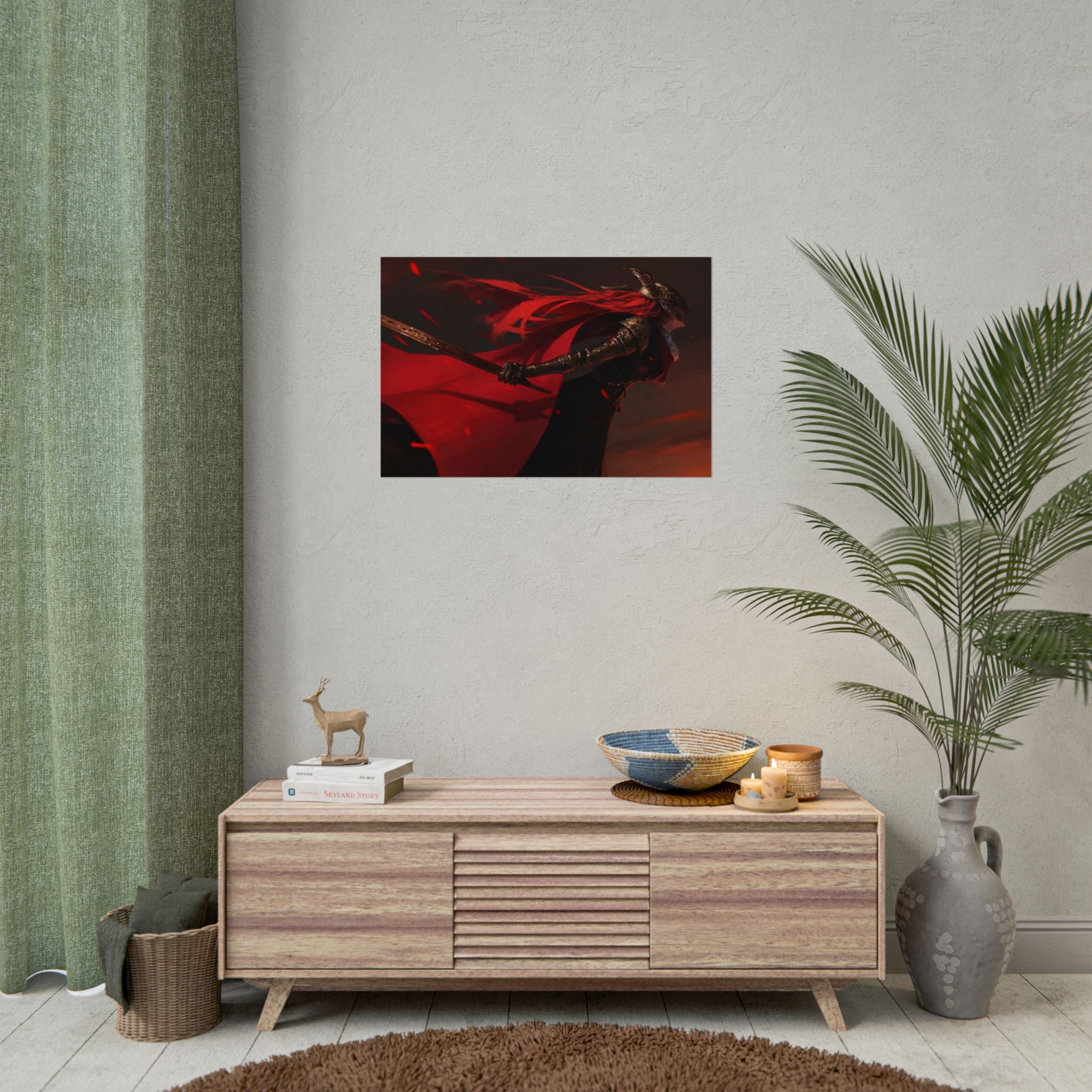 elden-ring-poster-wall-art-malenia-art-wall-decor-video-game-poster-gamer-gift-sword-art-minimalist-wall-art-decor