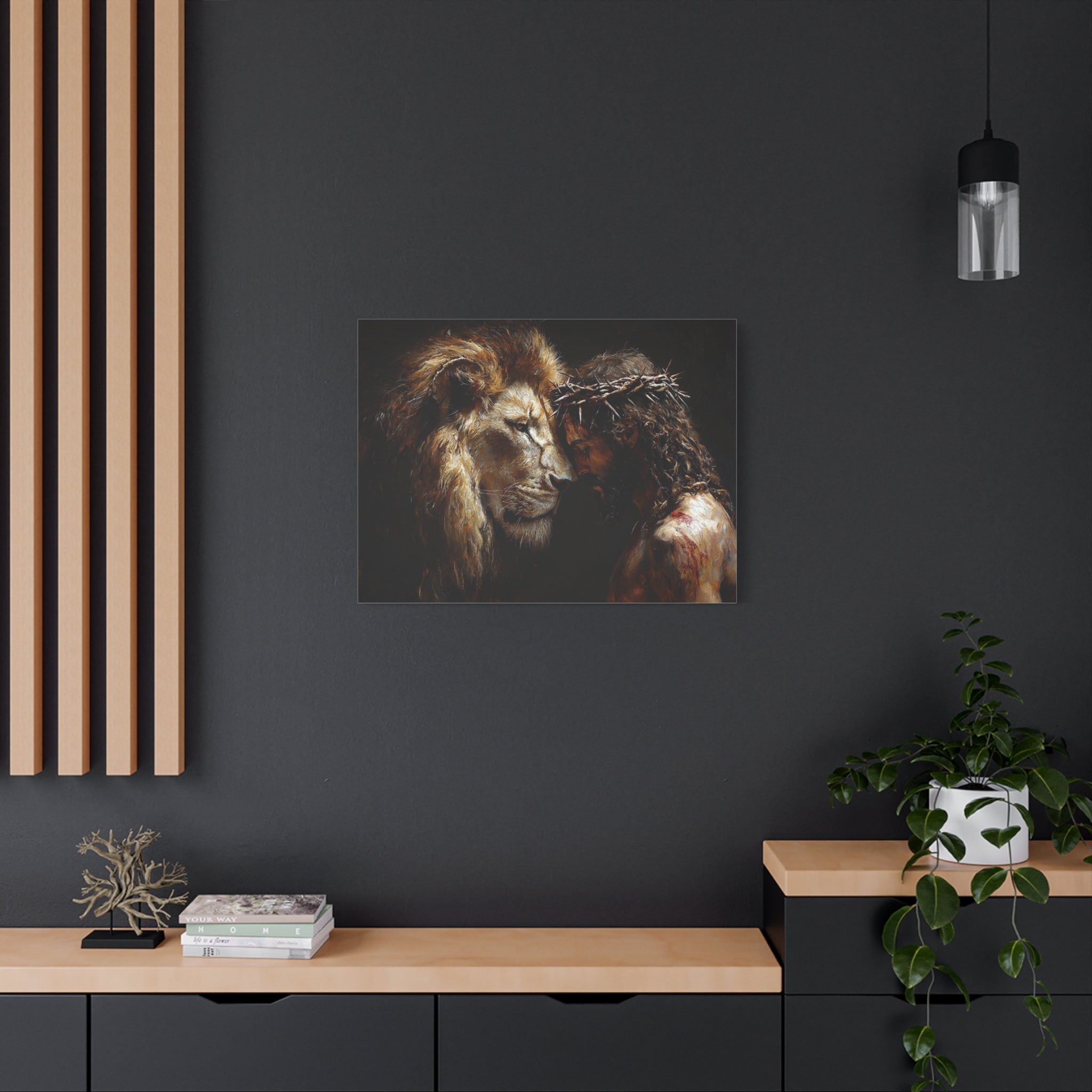 canvas-print-jesus-and-lion-wall-art-christian-home-decor-religious-wall-hanging-inspirational-artwork-gift-for-him-biblical-