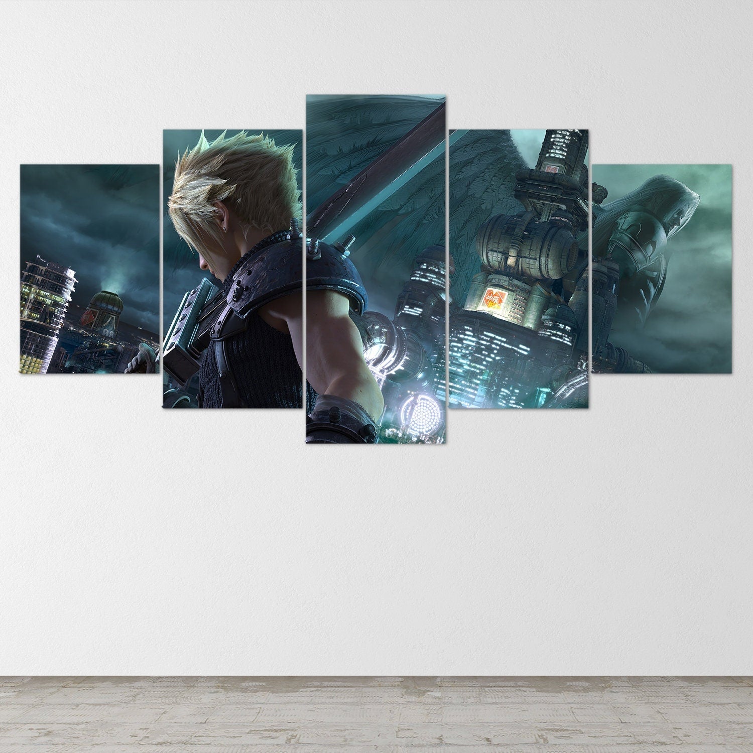 final-fantasy-5-piece-canvas-wall-art-final-fantasy-14-final-fantasy-7-final-fantasy-5-piece-final-fantasy-poster-5-panel-5