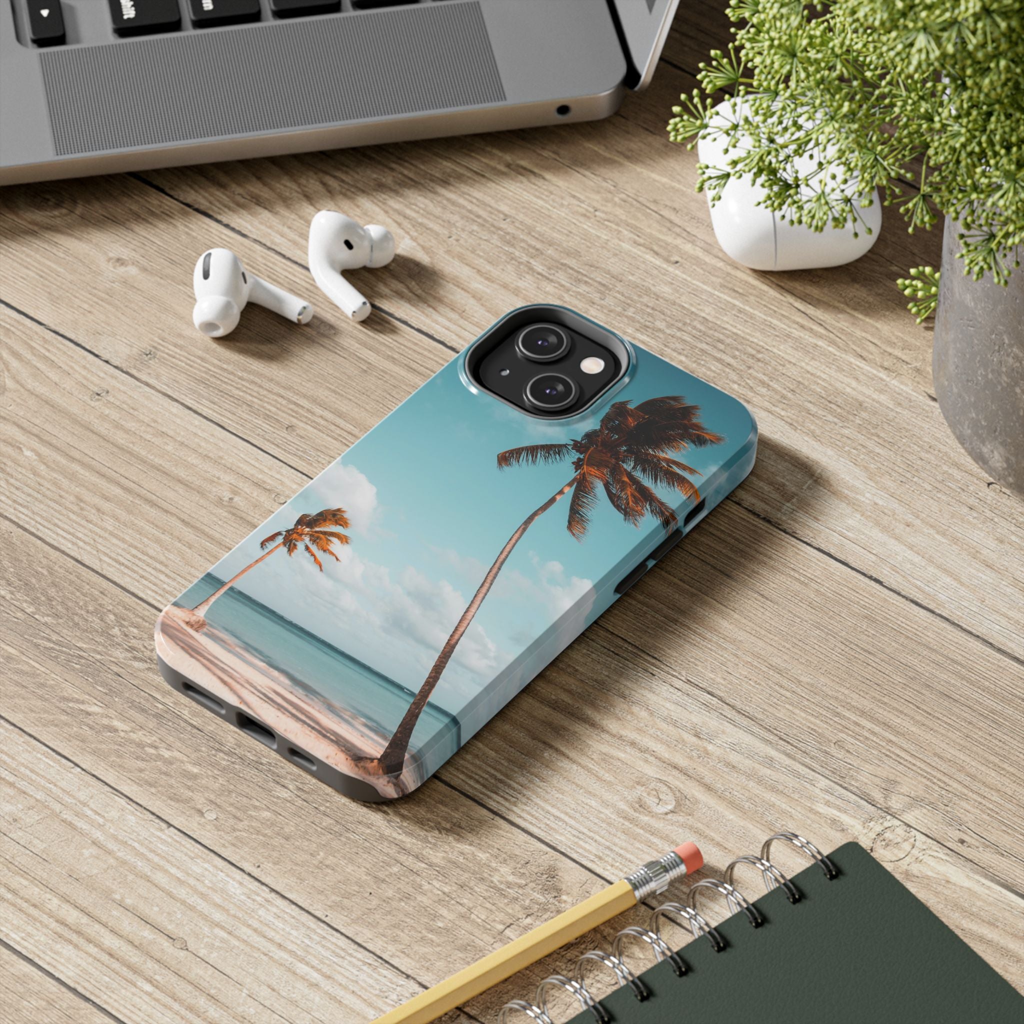 palm-tree-iphone-tough-case-stylish-protective-iphone-cover-beach-lover-gift-summer-accessory-trendy-tropical-smartphone-shel