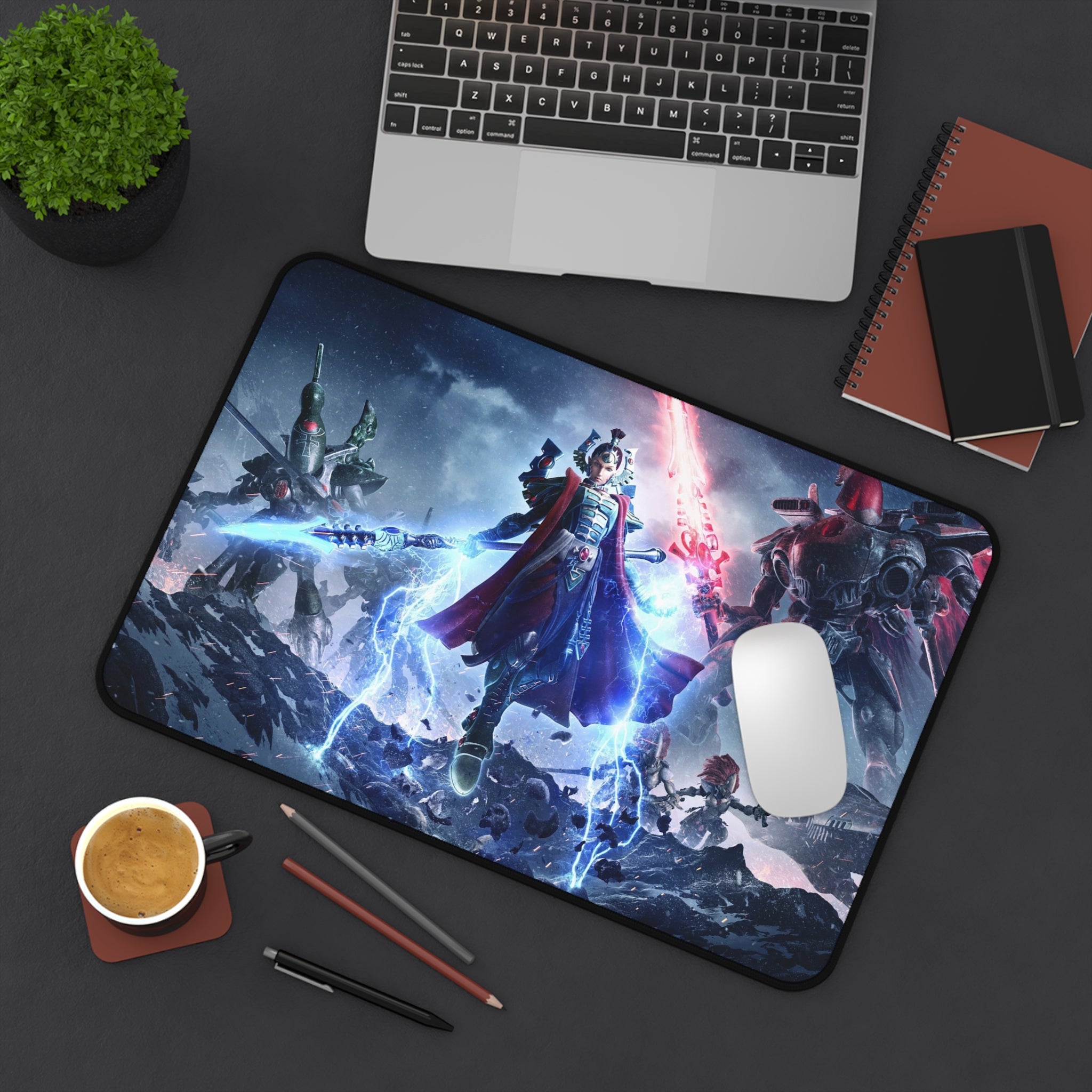 warhammer-40k-dawn-of-war-blue-gaming-mouse-pad-space-marine-xl-desk-mat-extended-desk-pad-for-wargaming-gamer