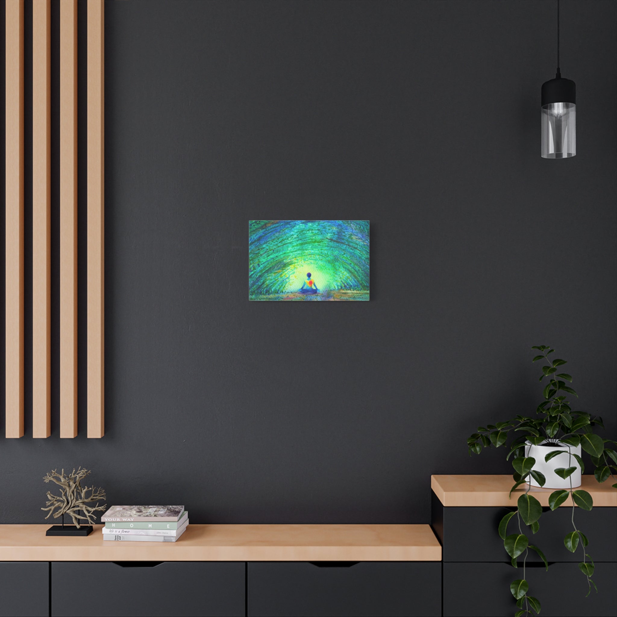 canvas-wall-art-yoga-nature-peace-home-decor-meditation-gift-mindfulness-painting-zen-retreat-print-living-room-decor