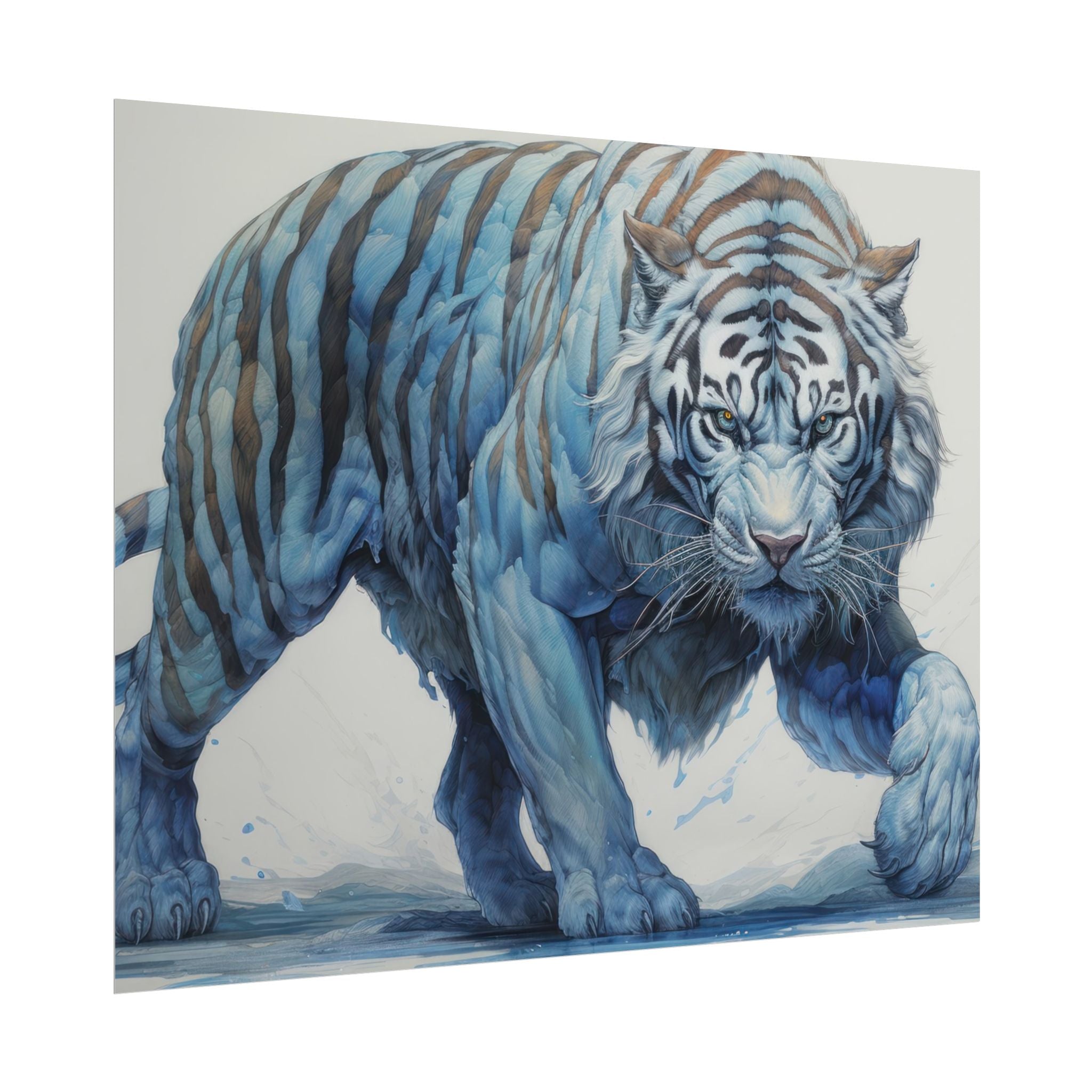 fantasy-white-tiger-poster-print-rolled-posters-for-wall-decor-tiger-wall-art-safari-animal-art-print-home-office-decor-jungl
