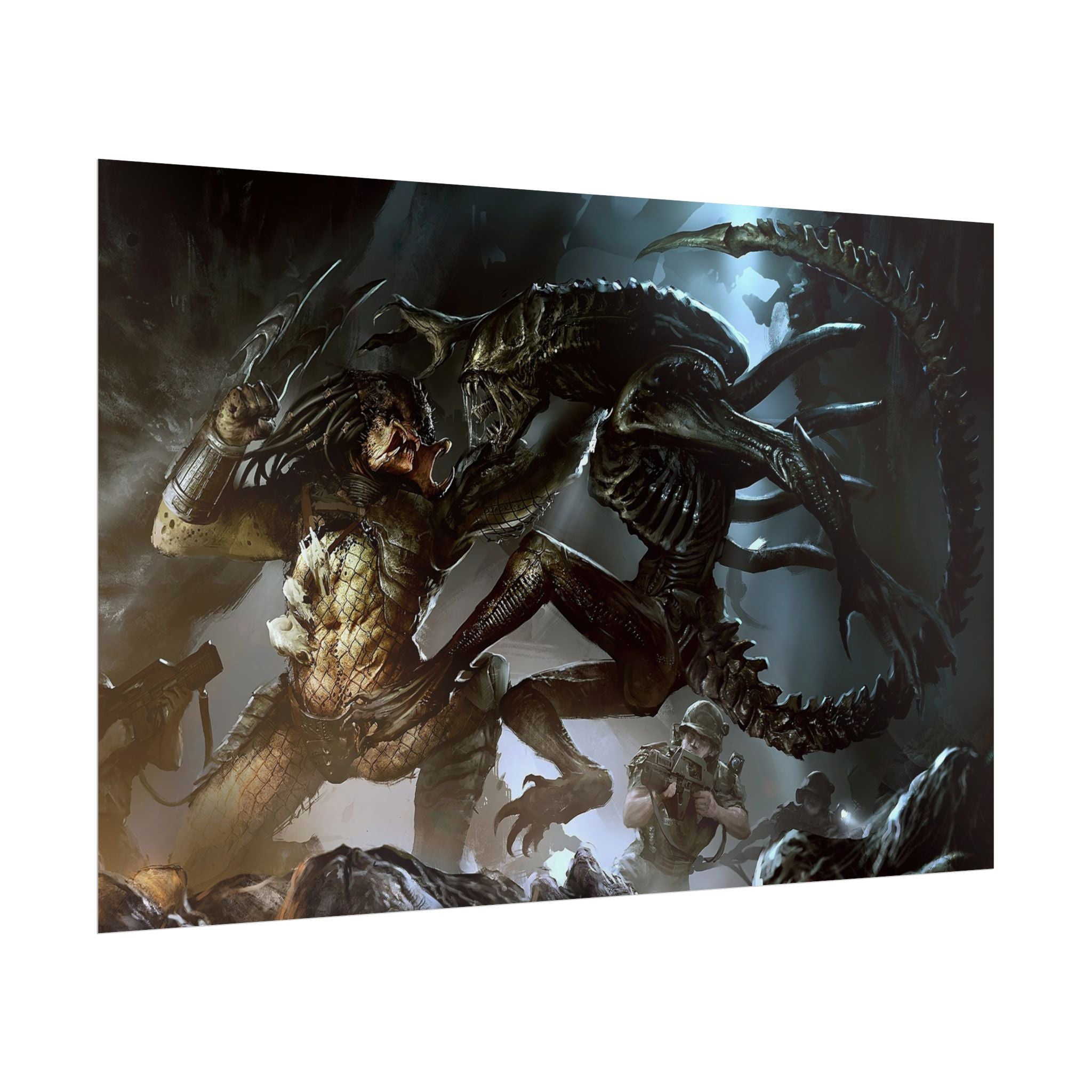 predator-alien-poster-print-xenomorph-si-fi-home-decor-movie-poster-pretador-fantasy-art