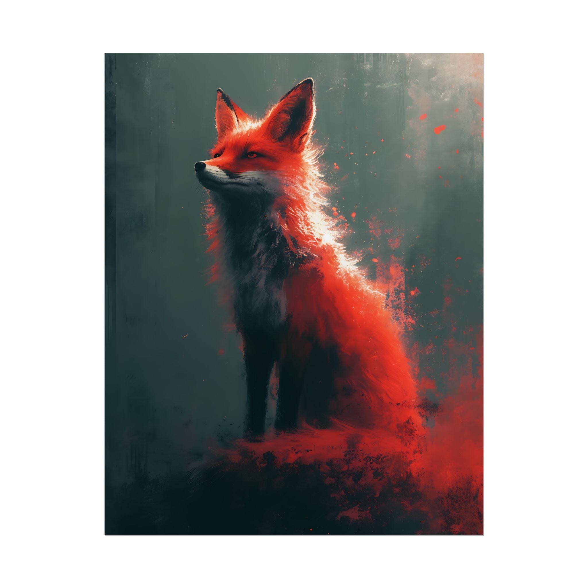 red-fox-fantasy-decor-poster-print-wildlife-wall-art-home-decor-animal-lover-gift-nature-print-fantasy-art-decor