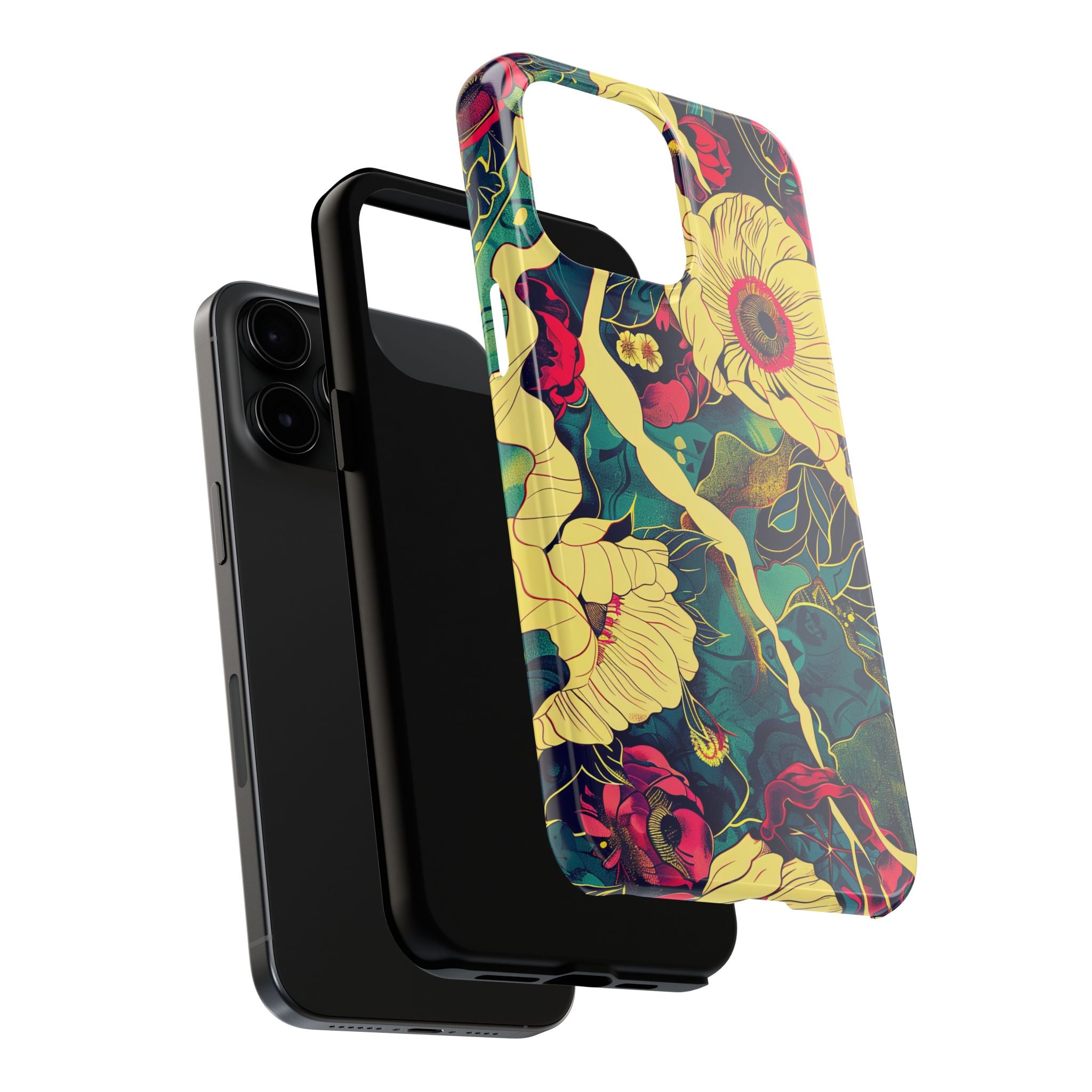 iphone-tough-case-retro-japanese-flowers-floral-phone-cover-vintage-japanese-style-protective-phone-case-asian-floral-design-