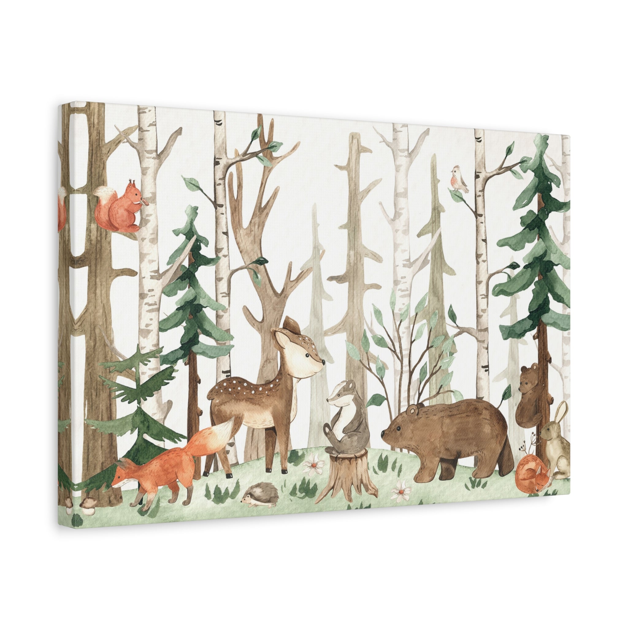 canvas-wall-art-jungle-safari-nursery-decor-safari-print-nursery-art-woodland-nursery-decoration-baby-nursery-safari-prints-1