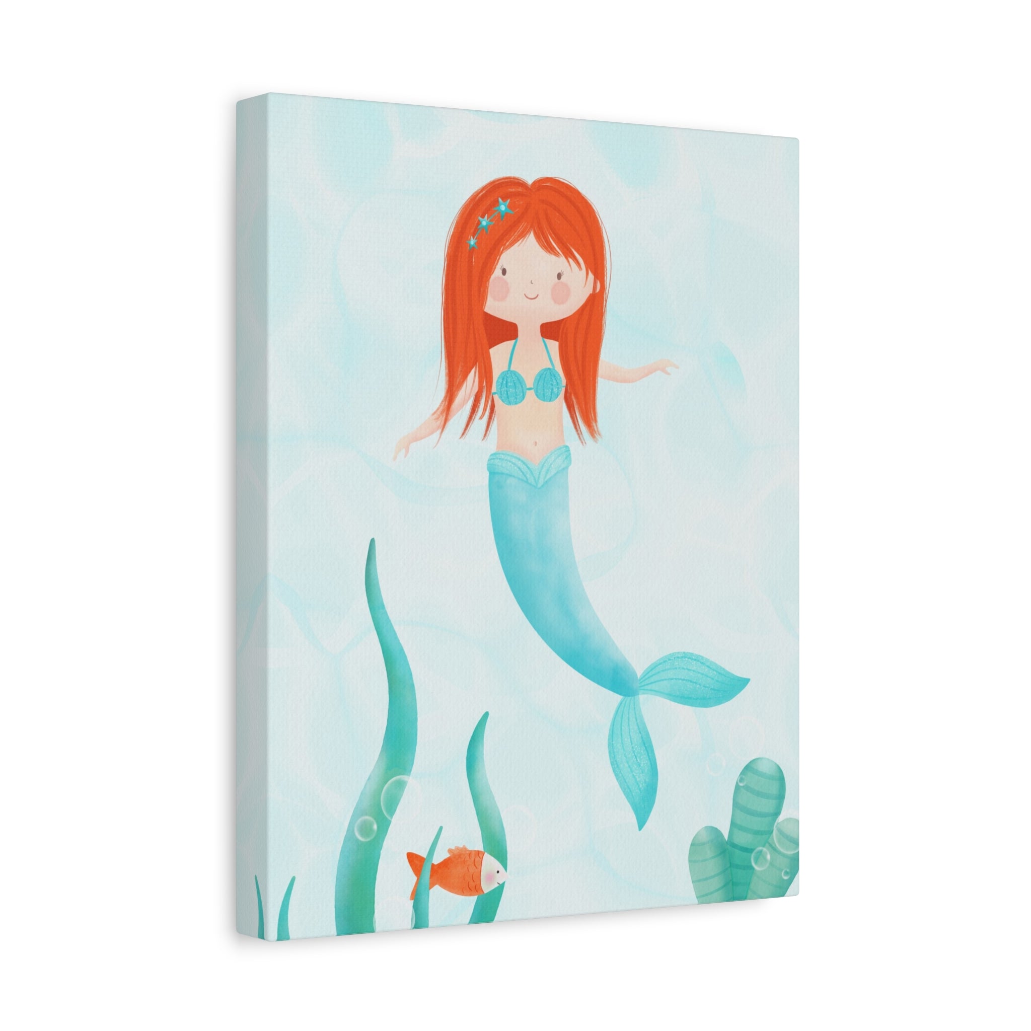 canvas-wall-art-cute-blue-mermaid-nursery-decor-blue-mermaid-print-nursery-art-cute-blue-mermaid-decoration-baby-nursery-merm