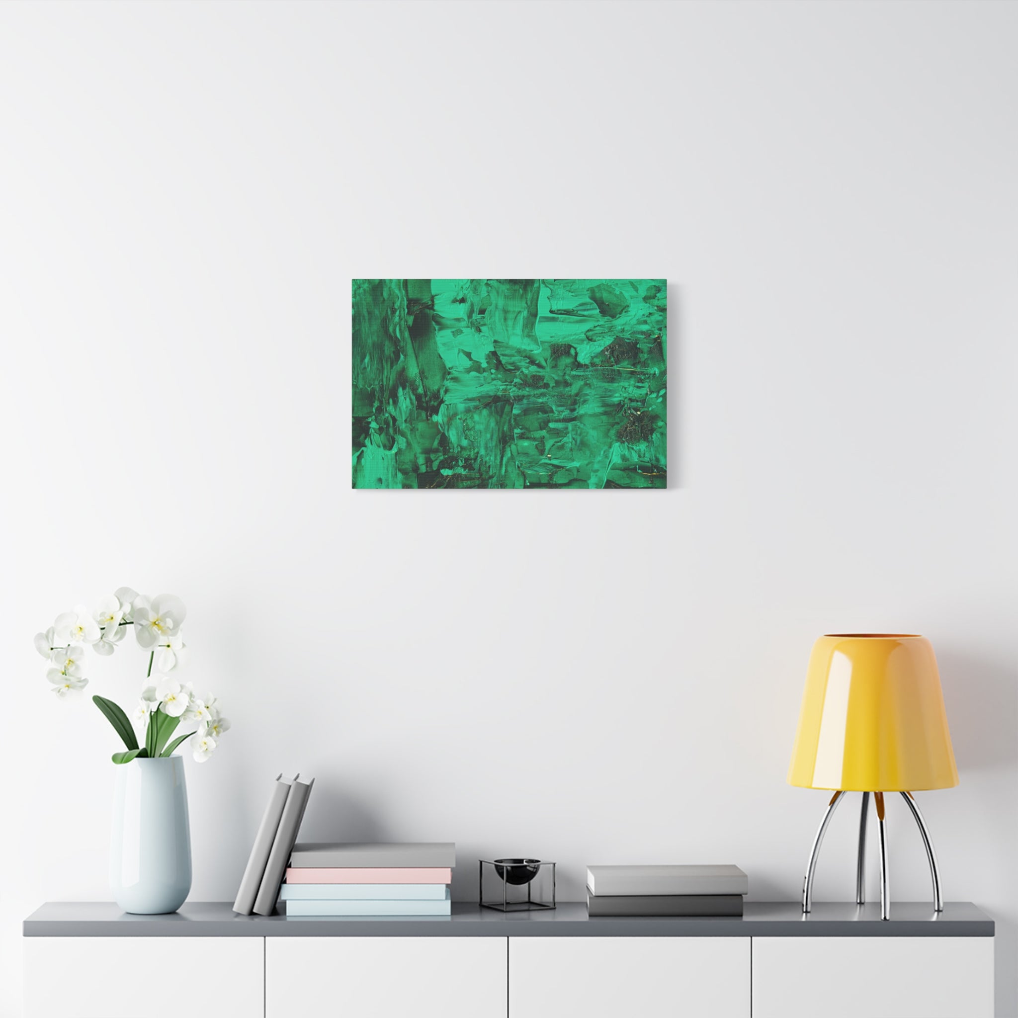 canvas-print-abstract-green-painting-wall-art-home-decor-office-decor-green-canvas-bedroom-gallery-wrap-modern-art-green-prin